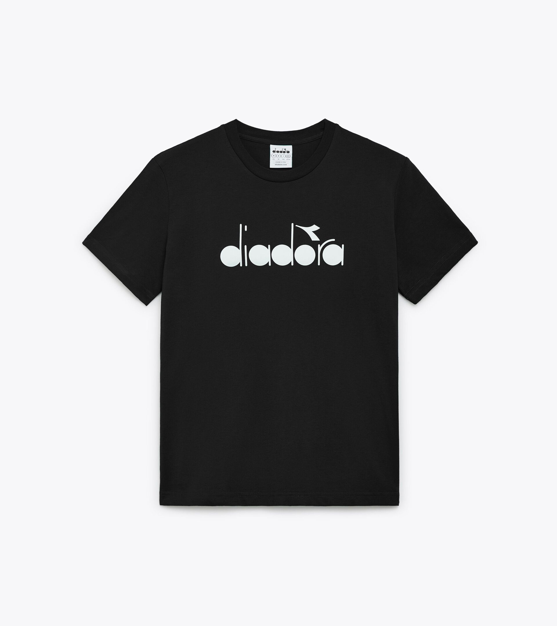 T-Shirt – Made in Italy - Gender Neutral  T-SHIRT SS LOGO SCHWARZ - Diadora