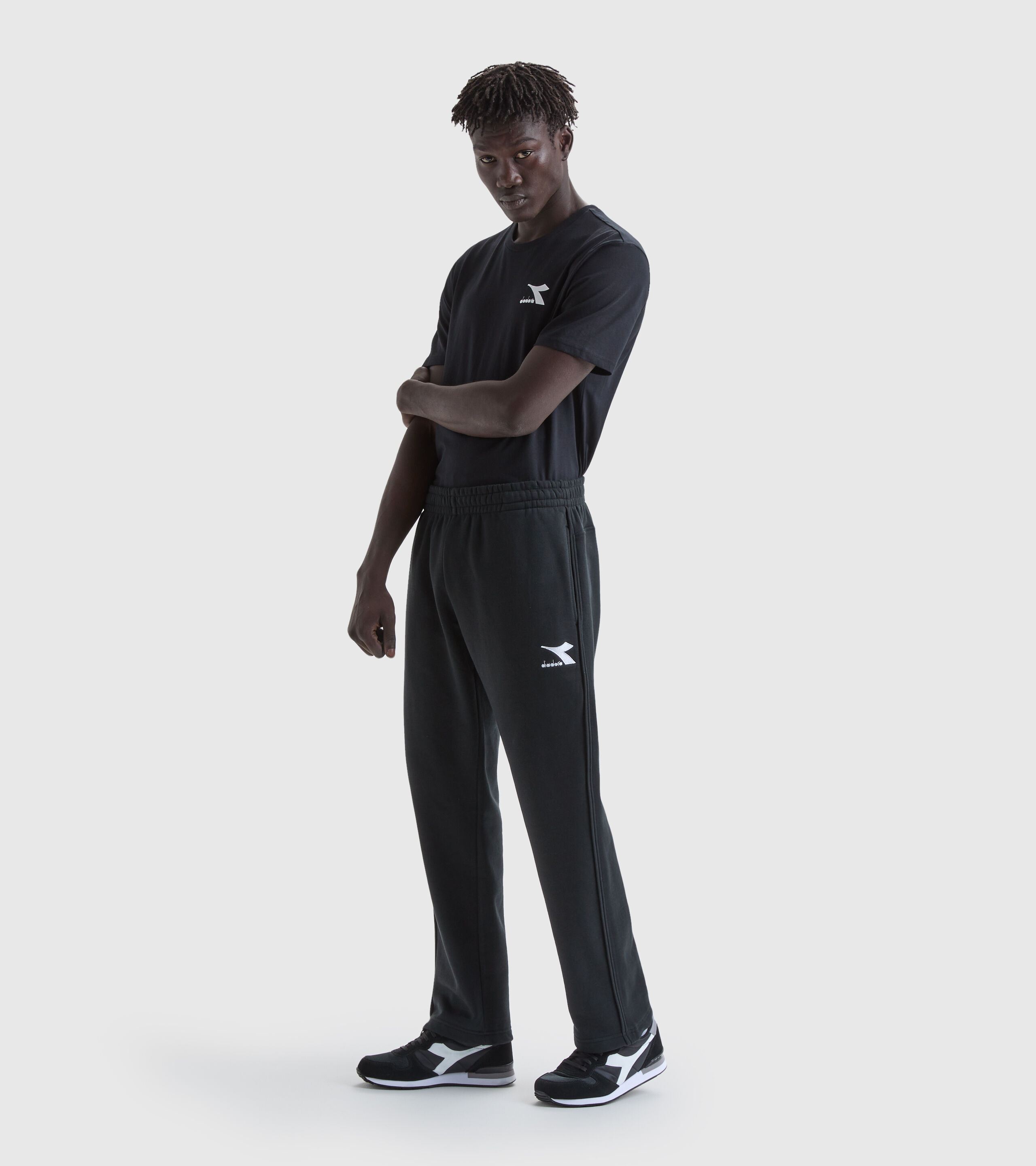 Buy Arrow Sports Men Black Mid Rise Slim Fit Solid Casual Trousers   NNNOWcom