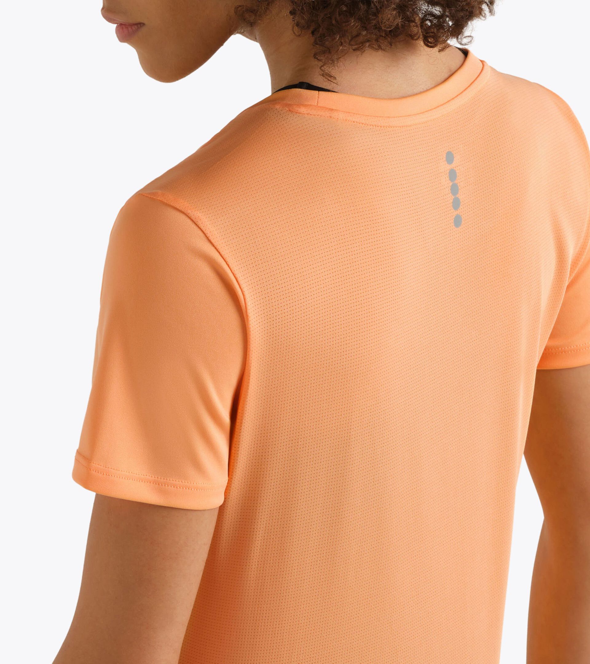 Sports t-shirt - Women L. SS T-SHIRT RUN PEACH COBBLER - Diadora