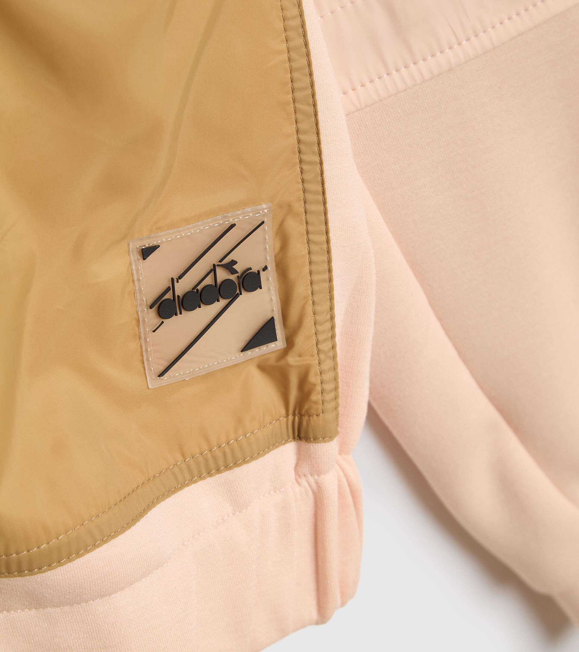 Sports jacket - Women L. TRACK JACKET URBANITY PASTEL ROSE TAN - Diadora