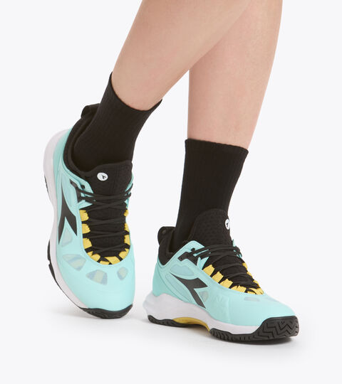 SPEED BLUSHIELD FLY 3 + W AG, AZZURRO TINTA/NERO/BIANCO Footwear Sport DONNA SPEED BLUSHIELD FLY 3 + W AG AZZURRO TINTA/NERO/BIANCO Diadora