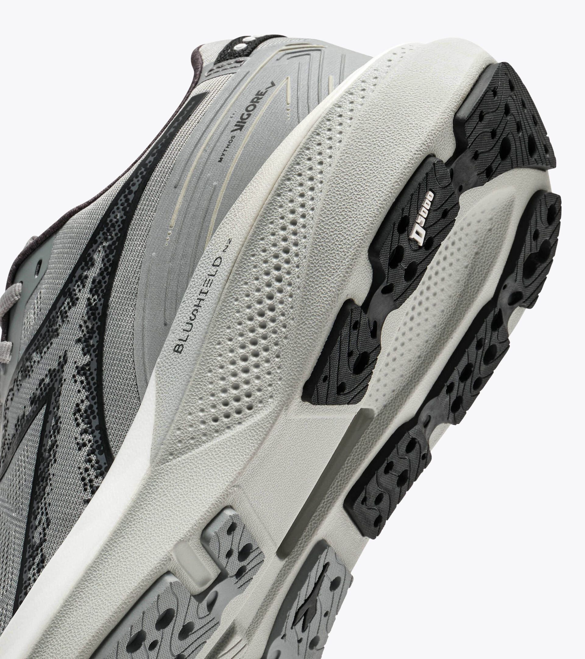 Zapatilla de running - Estabilidad y protecci&oacute;n - Hombre MYTHOS BLUSHIELD VIGORE V GRIGIO FINALE/NERO - Diadora