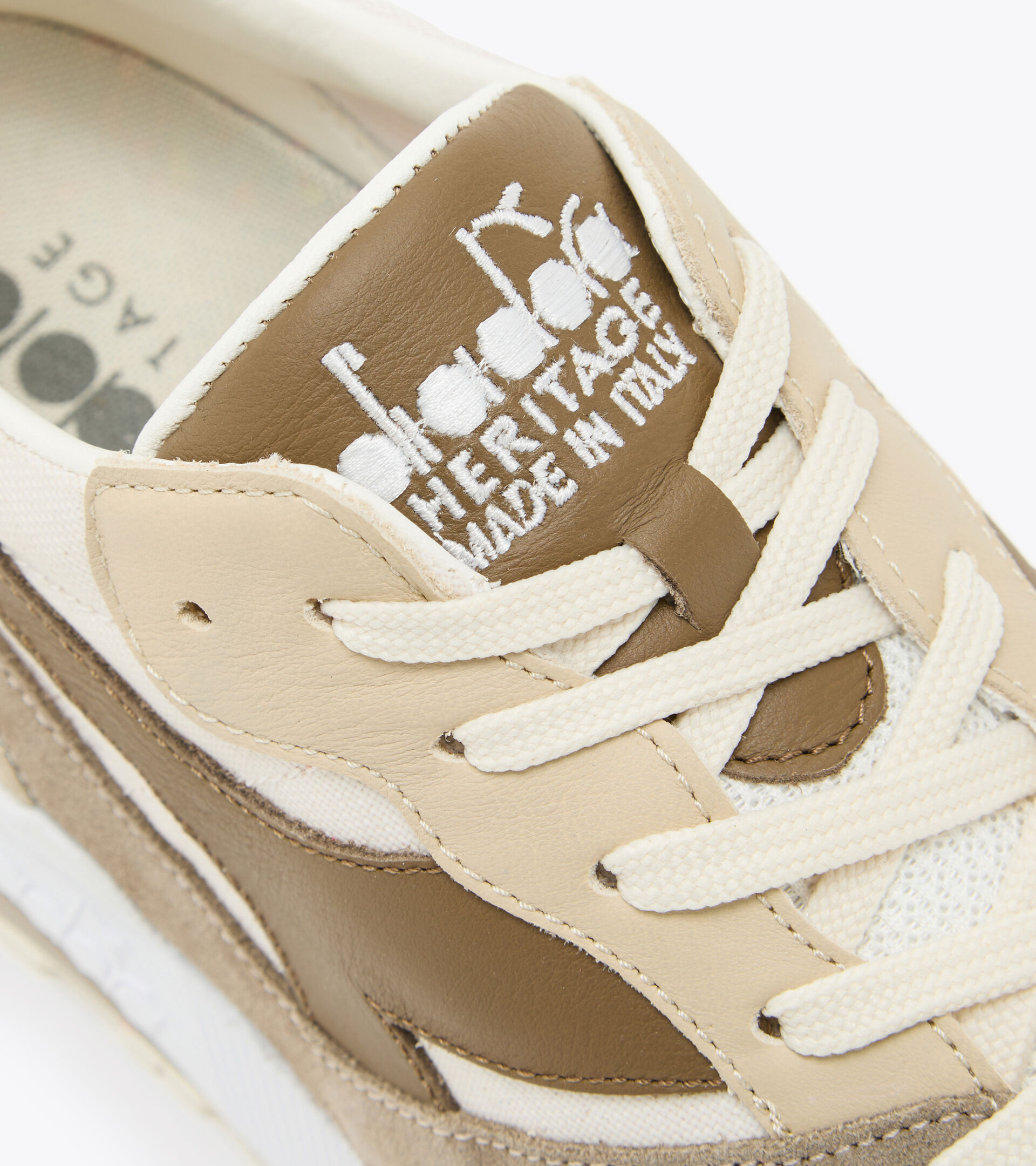 Heritage-Schuh Made in Italy - Herren N9000 2030 ITALIA SILBERREIHER - Diadora