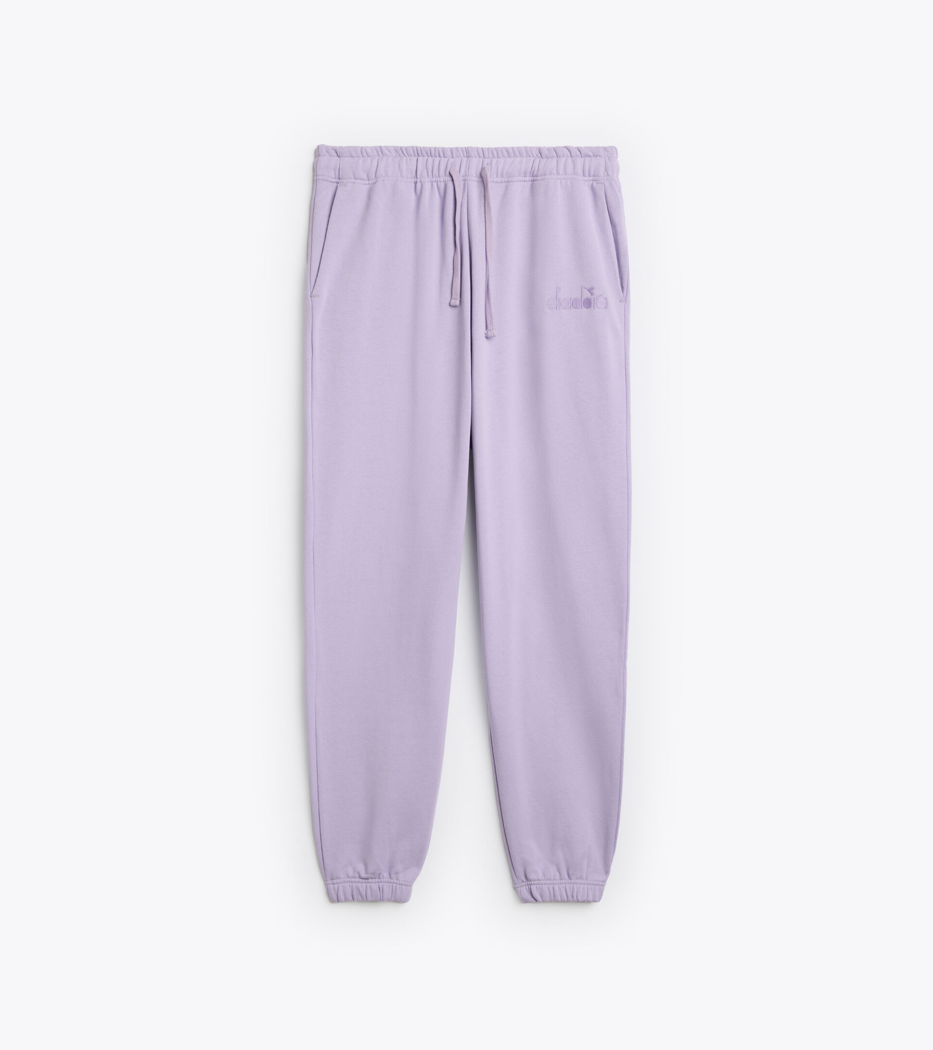 Sporthose aus Baumwolle - Gender neutral PANT SPW LOGO LILAFARBENE ROSE - Diadora