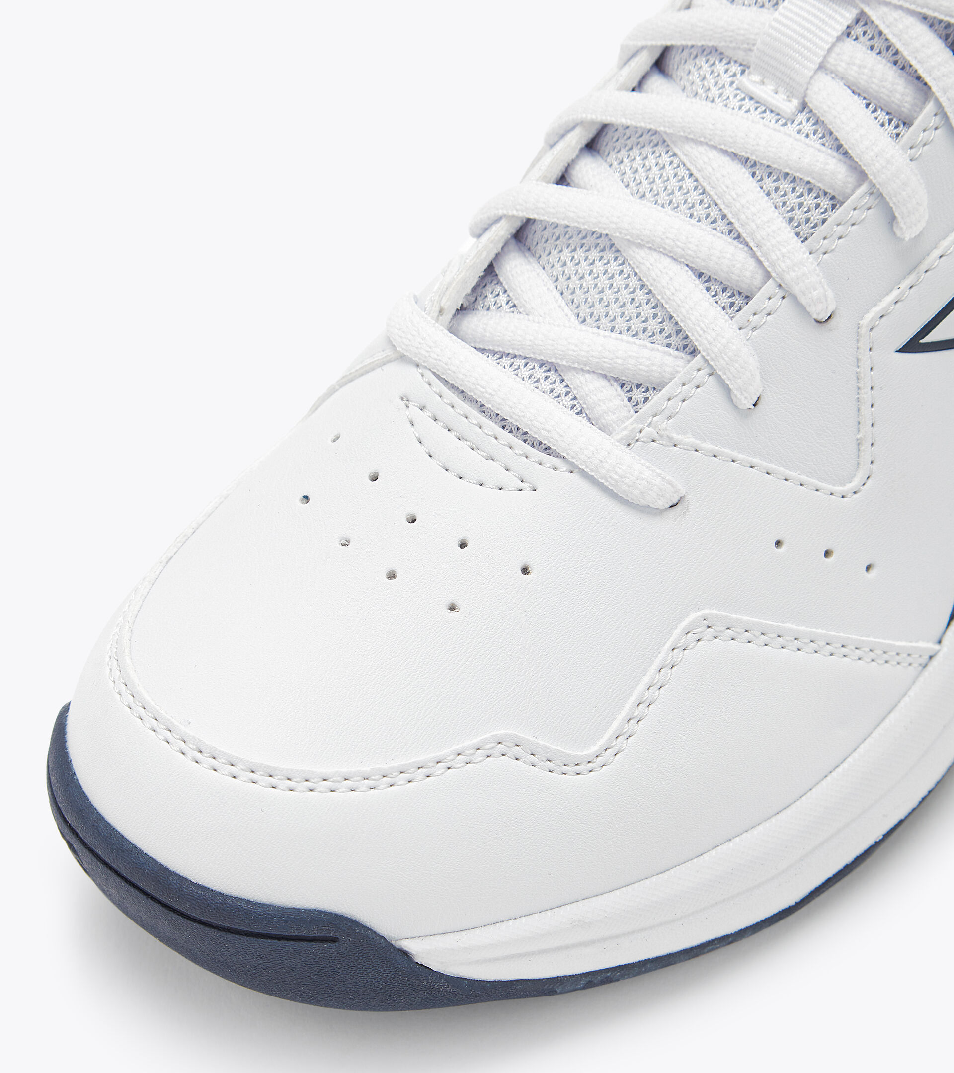 Tennis shoes - Men VOLEE 6 WHITE/BLUE CORSAIR/SILVER DD - Diadora