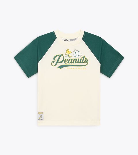 JU. T-SHIRT SS PEANUTS, RAIN FOREST Peanuts college-style t-shirt - Kids - All-gender JU. T-SHIRT SS PEANUTS RAIN FOREST - Diadora
