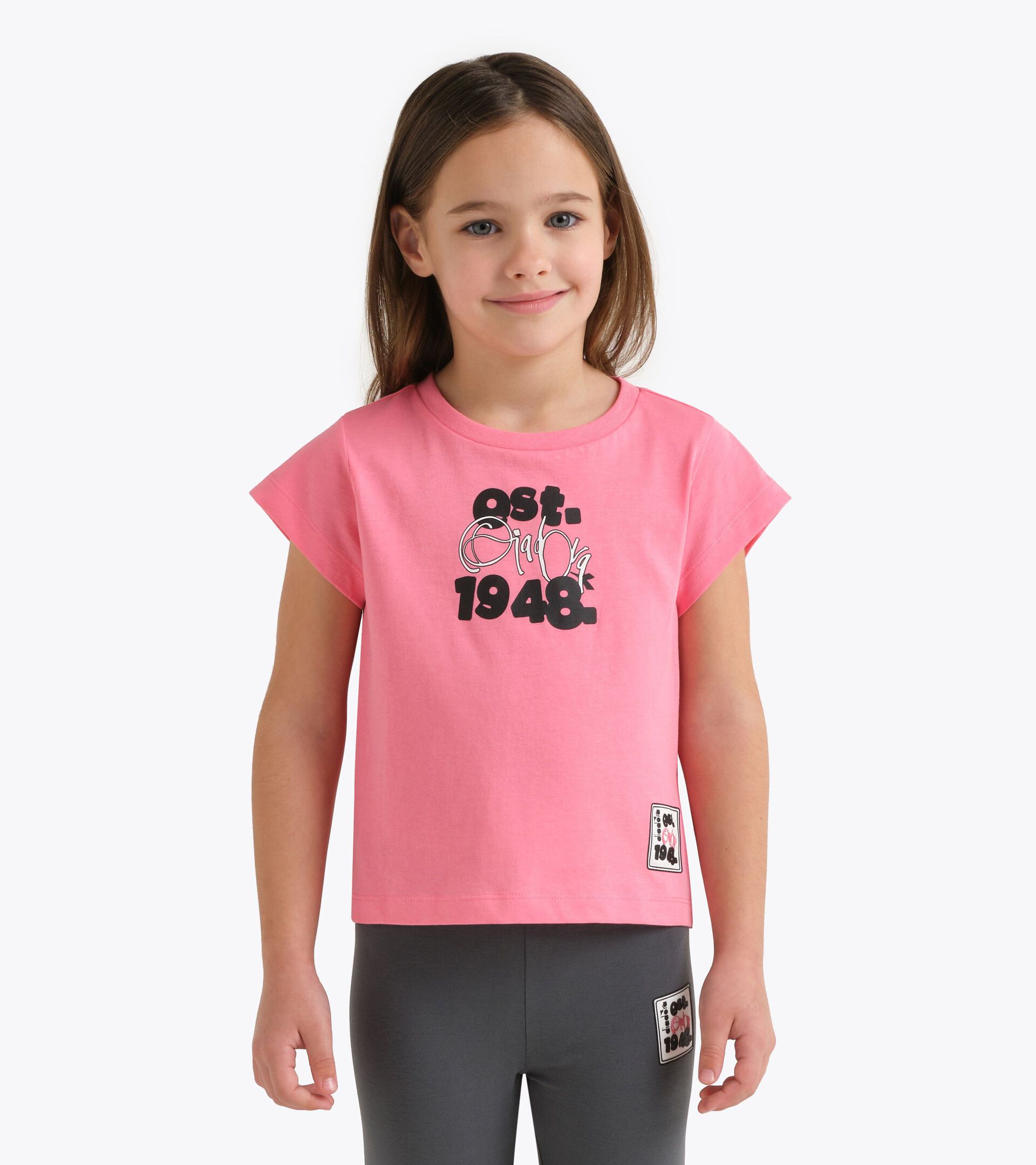 T-shirt - Girls
 JG. T-SHIRT SS ESS. SPORTS PINK LEMONADE - Diadora