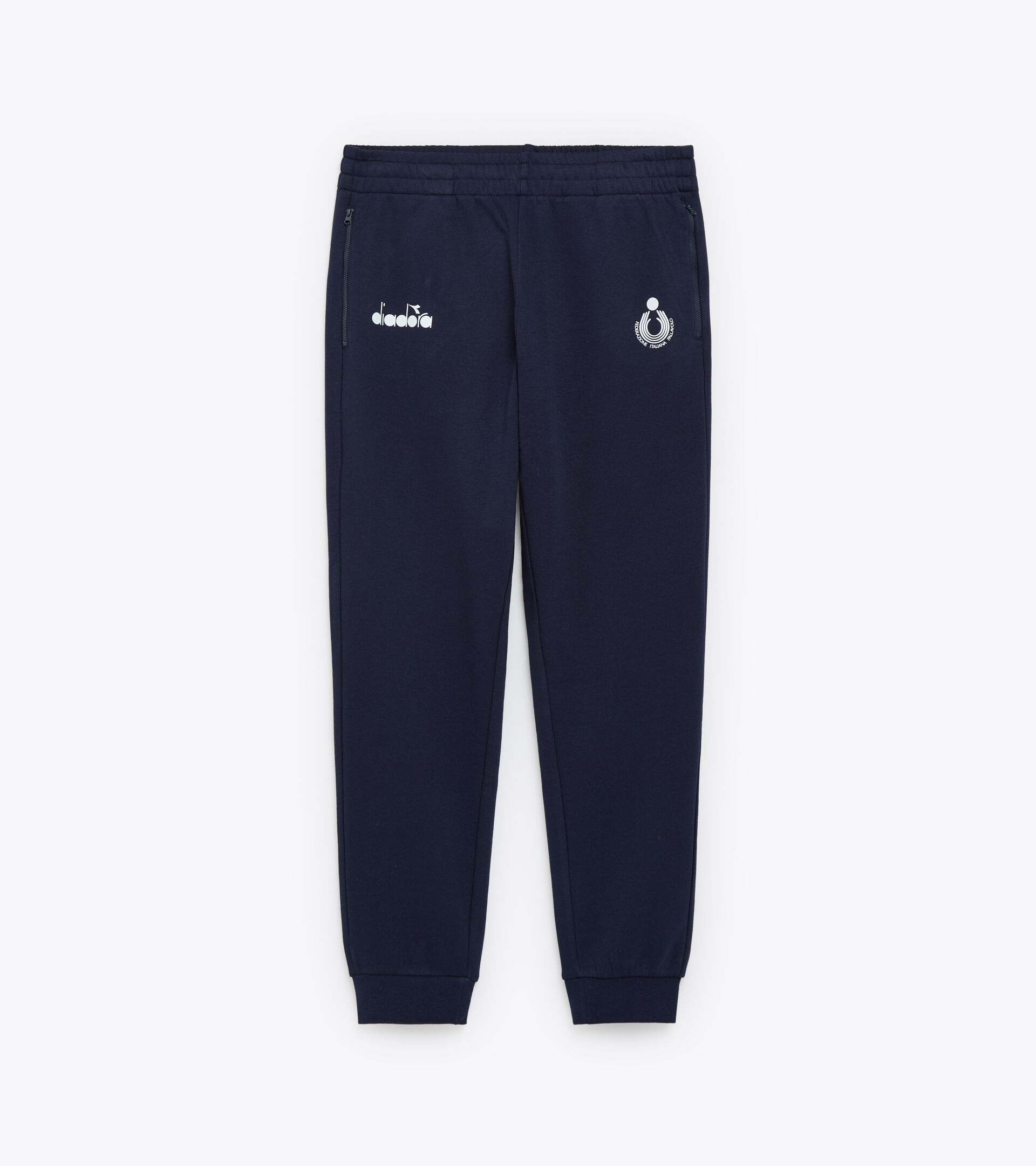 Representative tracksuit - Italy Men’s National Beach Volleyball Team PANTA FELPA RAPPRESENTANZA UOMO BV23 ITA CLASSIC NAVY - Diadora