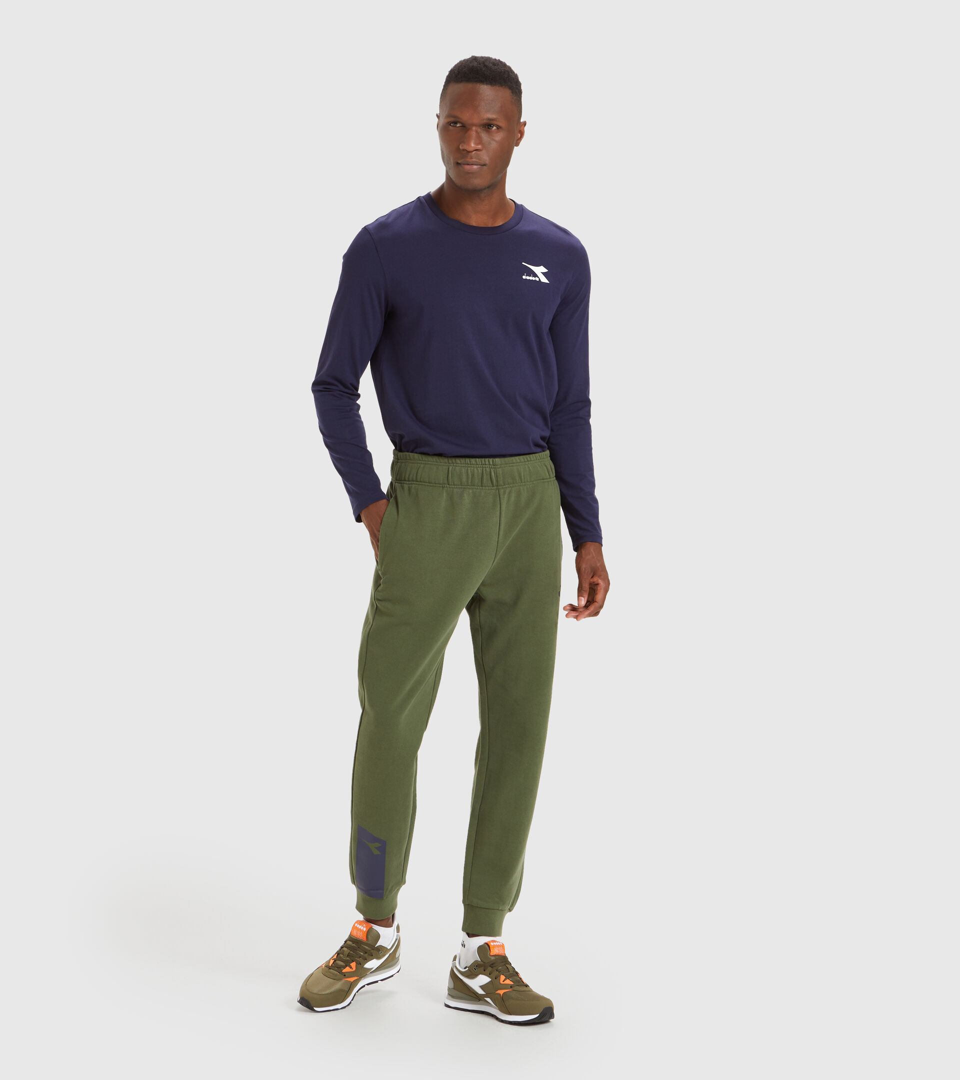 Sports trousers - Unisex PANT ICON CYPRESS GREEN - Diadora