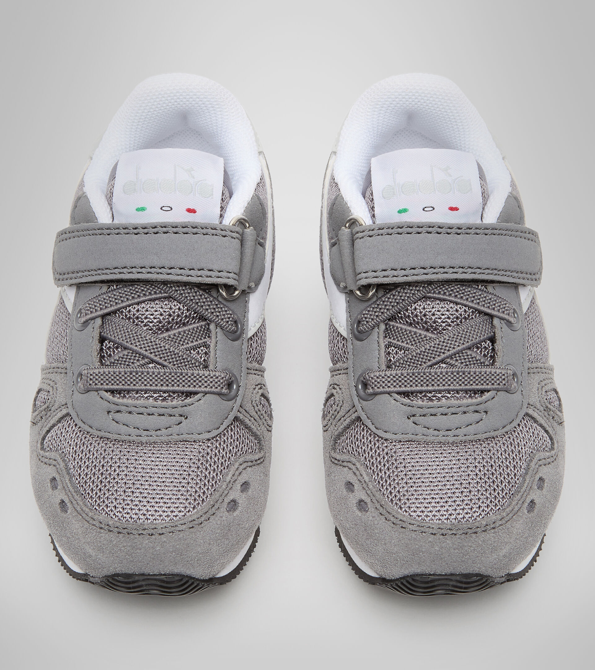 Sports shoes - Toddlers 1-4 years SIMPLE RUN TD STEEL GRAY - Diadora