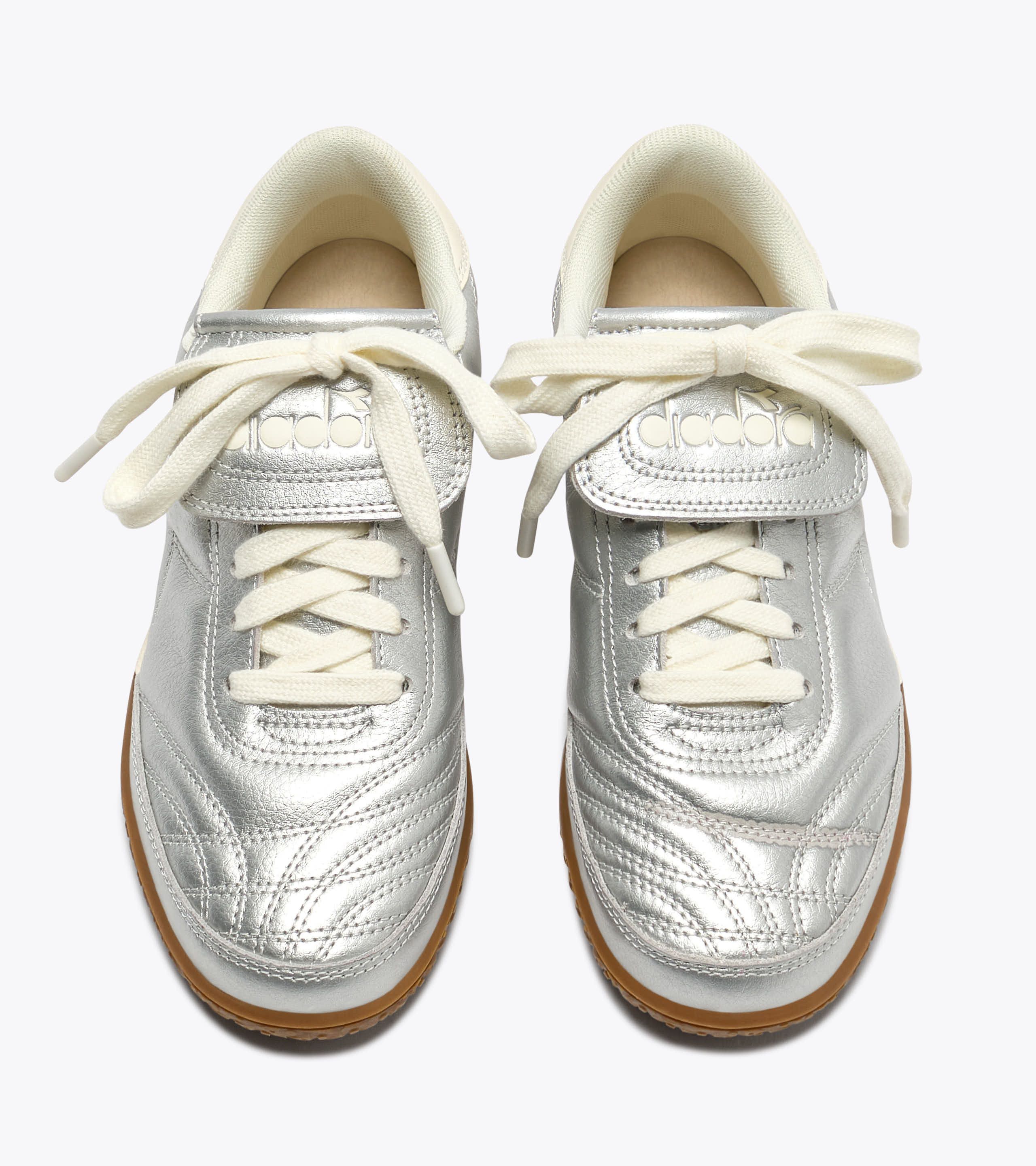 GOLD INDOOR METALLIC Terrace sneakers in laminated leather - All