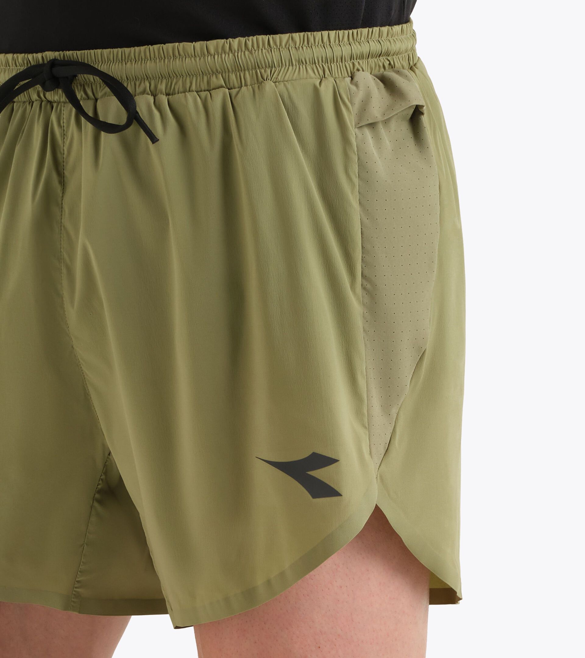 Pantalones cortos 5&rsquo;&rsquo; FIBRAZERO  - Running - Hombre SHORTS 5 SUPER LIGHT FIBRAZERO SALVIA - Diadora
