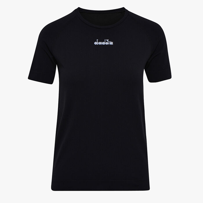 L. SS SKIN FRIENDLY T-SHIRT, BLACK, large