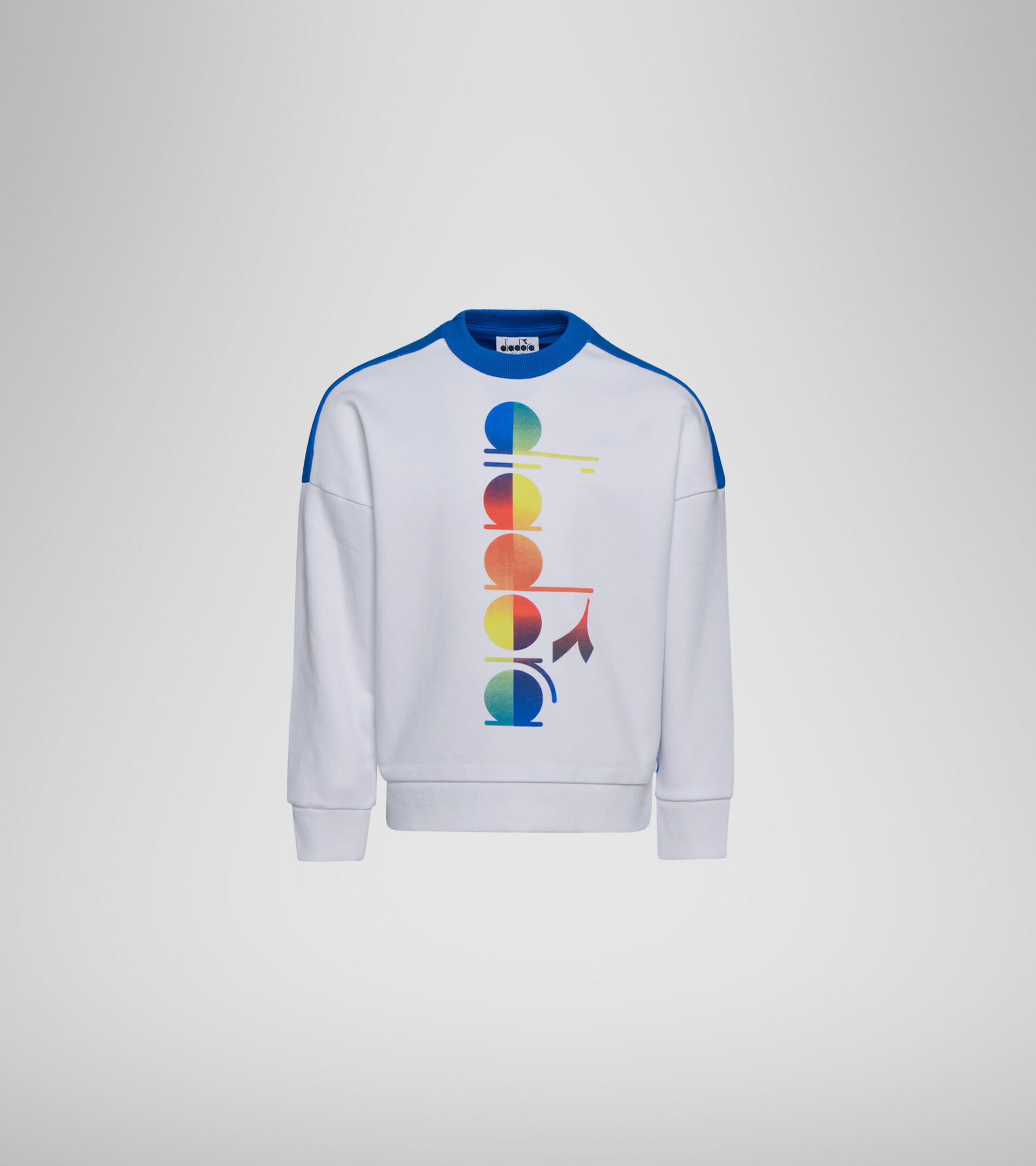 Sweater mit Rundhalsausschnitt - Jungs JB.SWEATSHIRT CREW DIADORA CLUB STRAHLEND WEISSE - Diadora