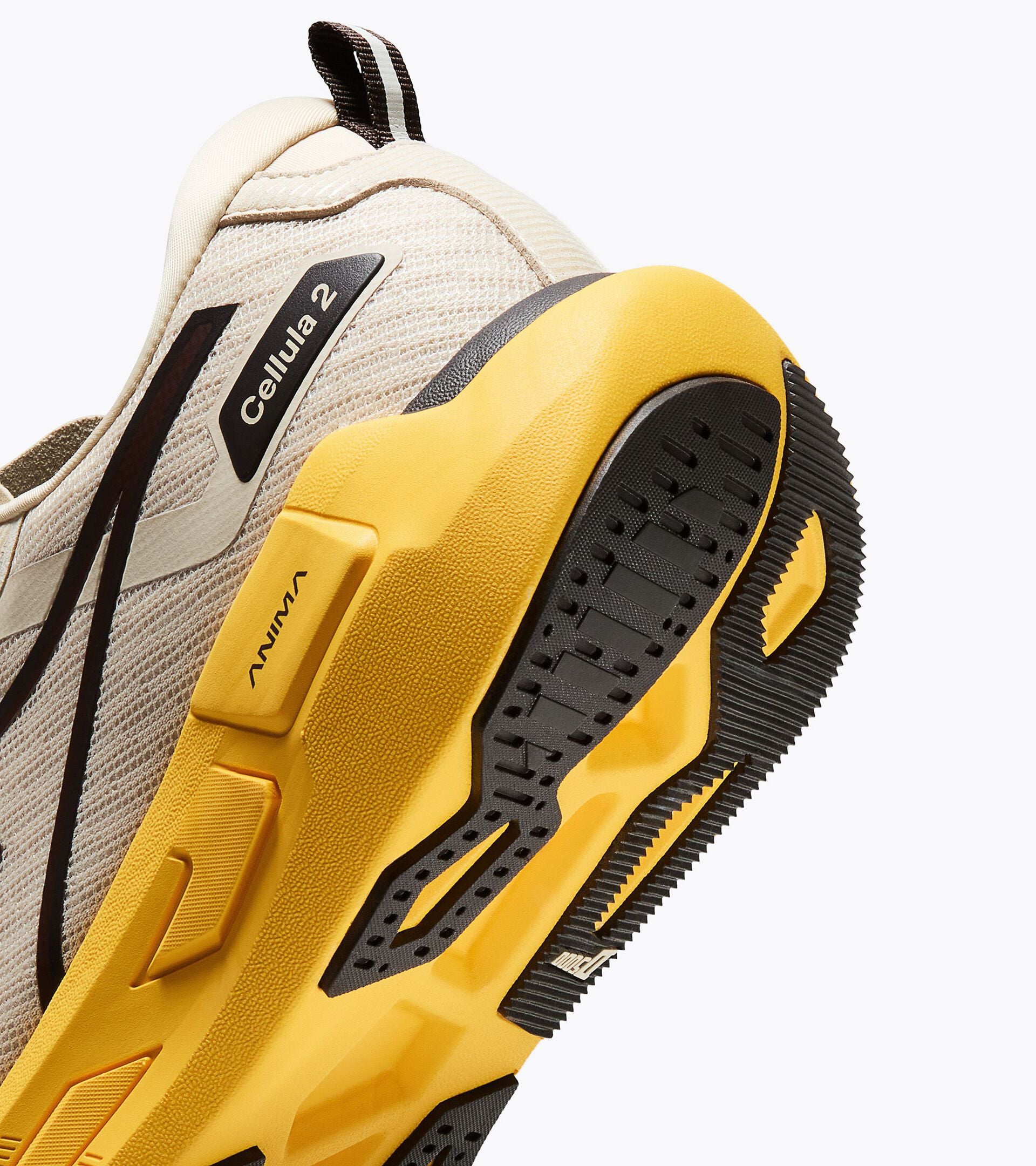 Zapatilla de running neutra - Confort y estabilidad - Hombre CELLULA 2 LTT MANDORLA/CIOCCO FONDENTE - Diadora
