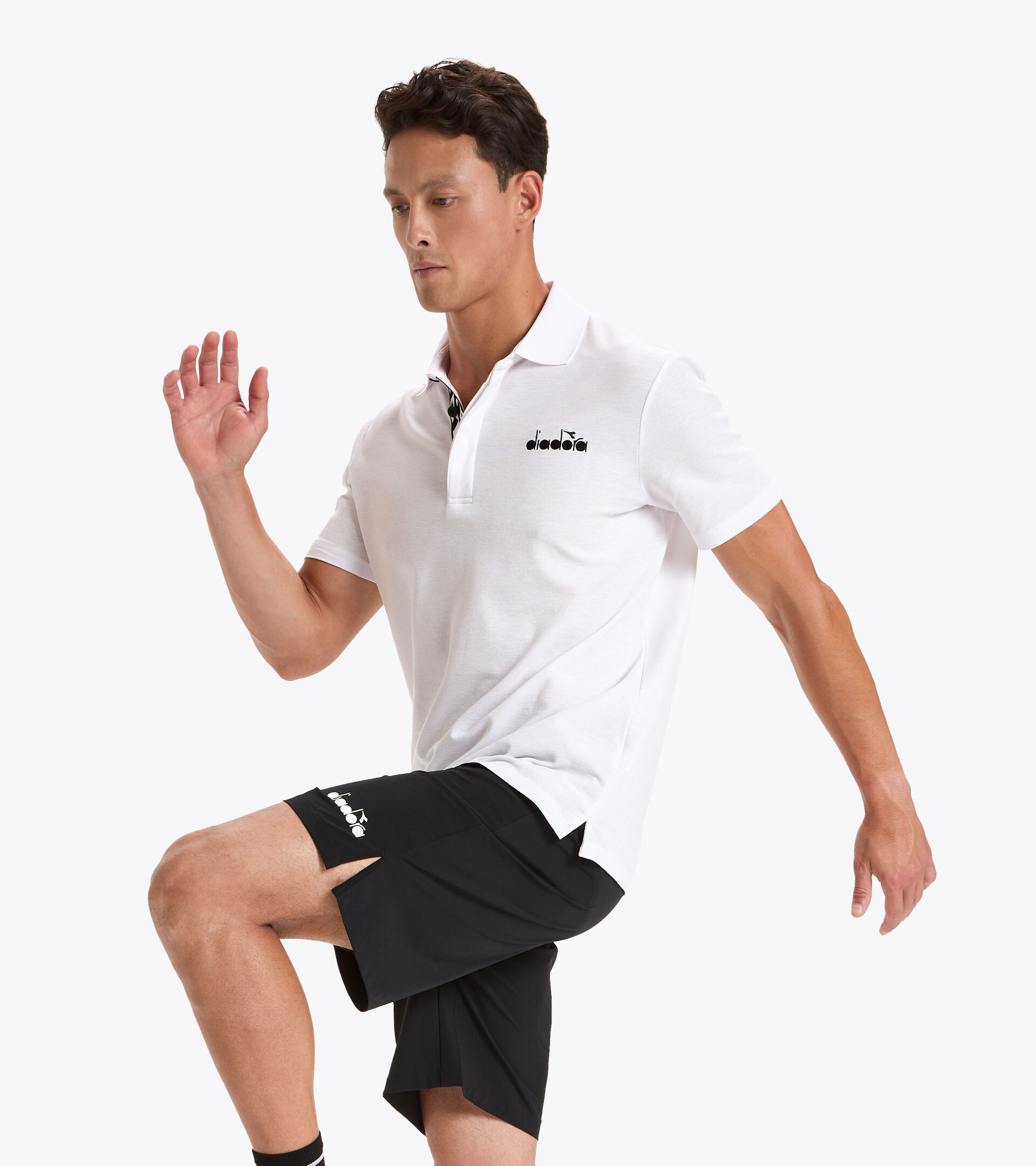 Tennis shorts - Men BERMUDA EASY TENNIS BLACK - Diadora