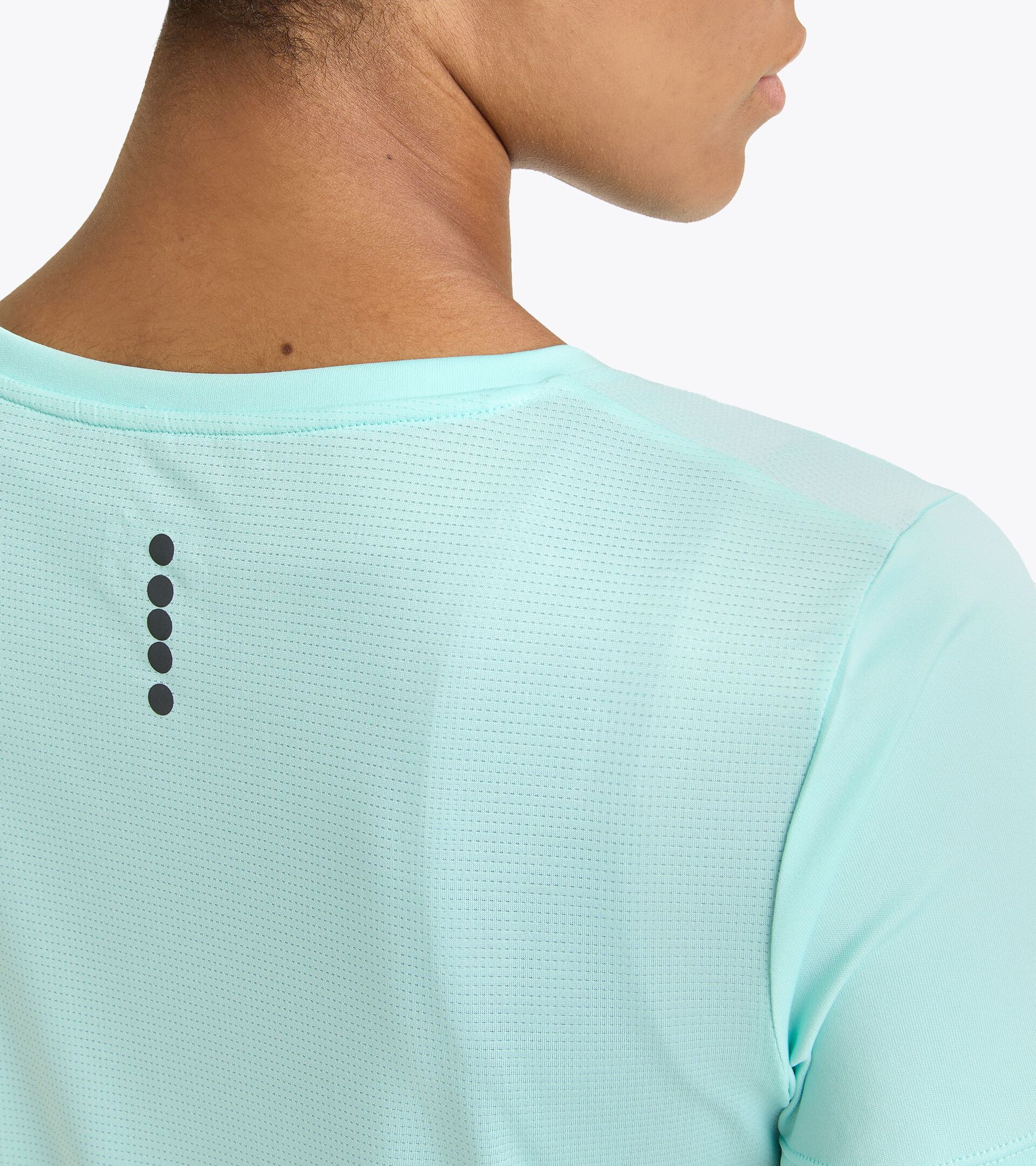 Sports t-shirt - Women L. SS T-SHIRT RUN ARUBA BLUE - Diadora