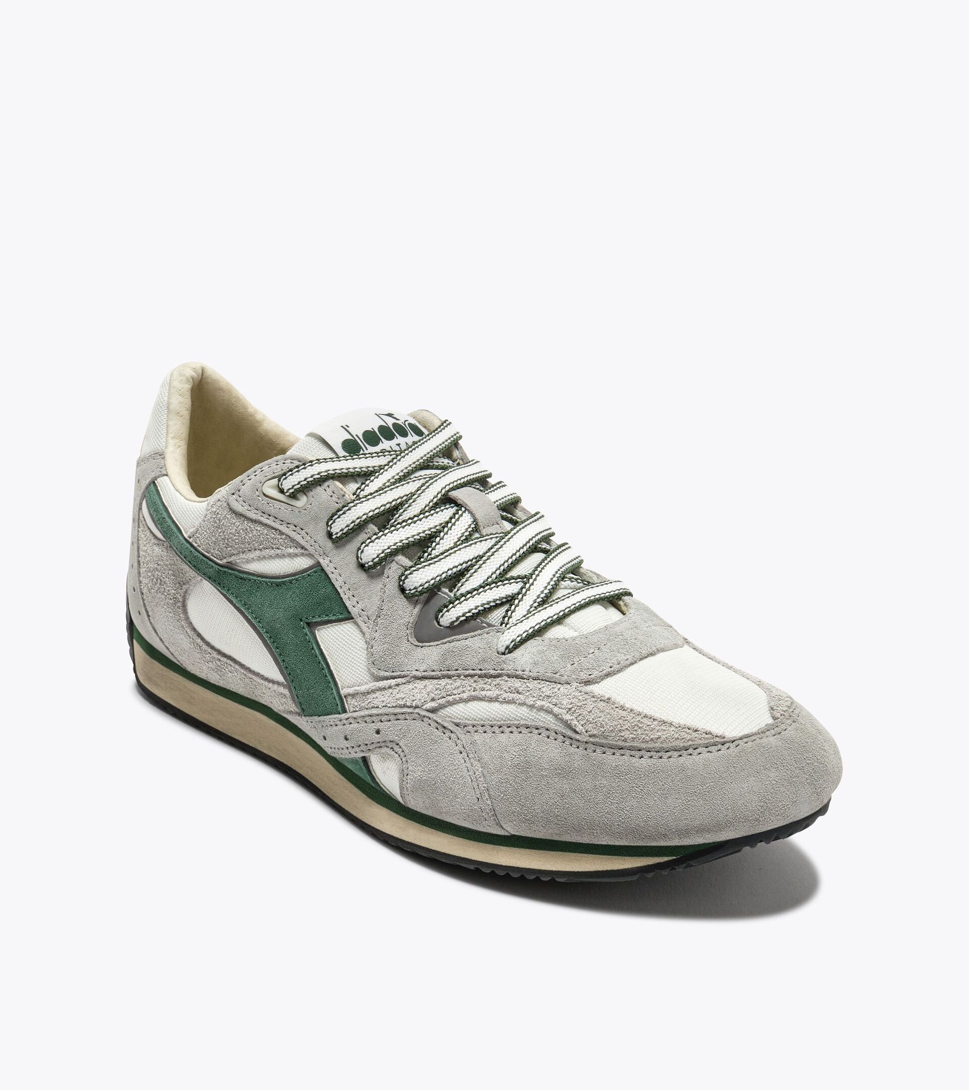 Low-profile Heritage sneaker - All-gender EQUIPE REVENGE USED WHITE/GRAY LIMESTONE - Diadora