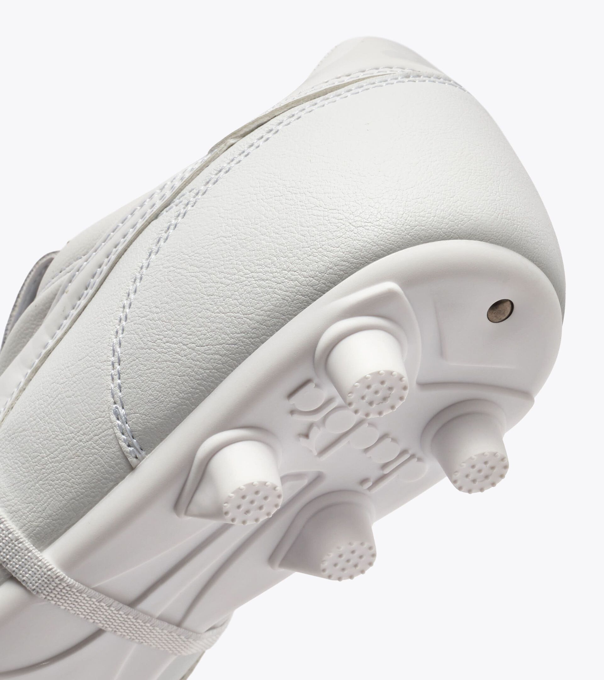 Fußballschuh aus Leder für kompakte Böden - Herren BRASIL ICON LT T MDPU MARSHMALLOW WEISS - Diadora