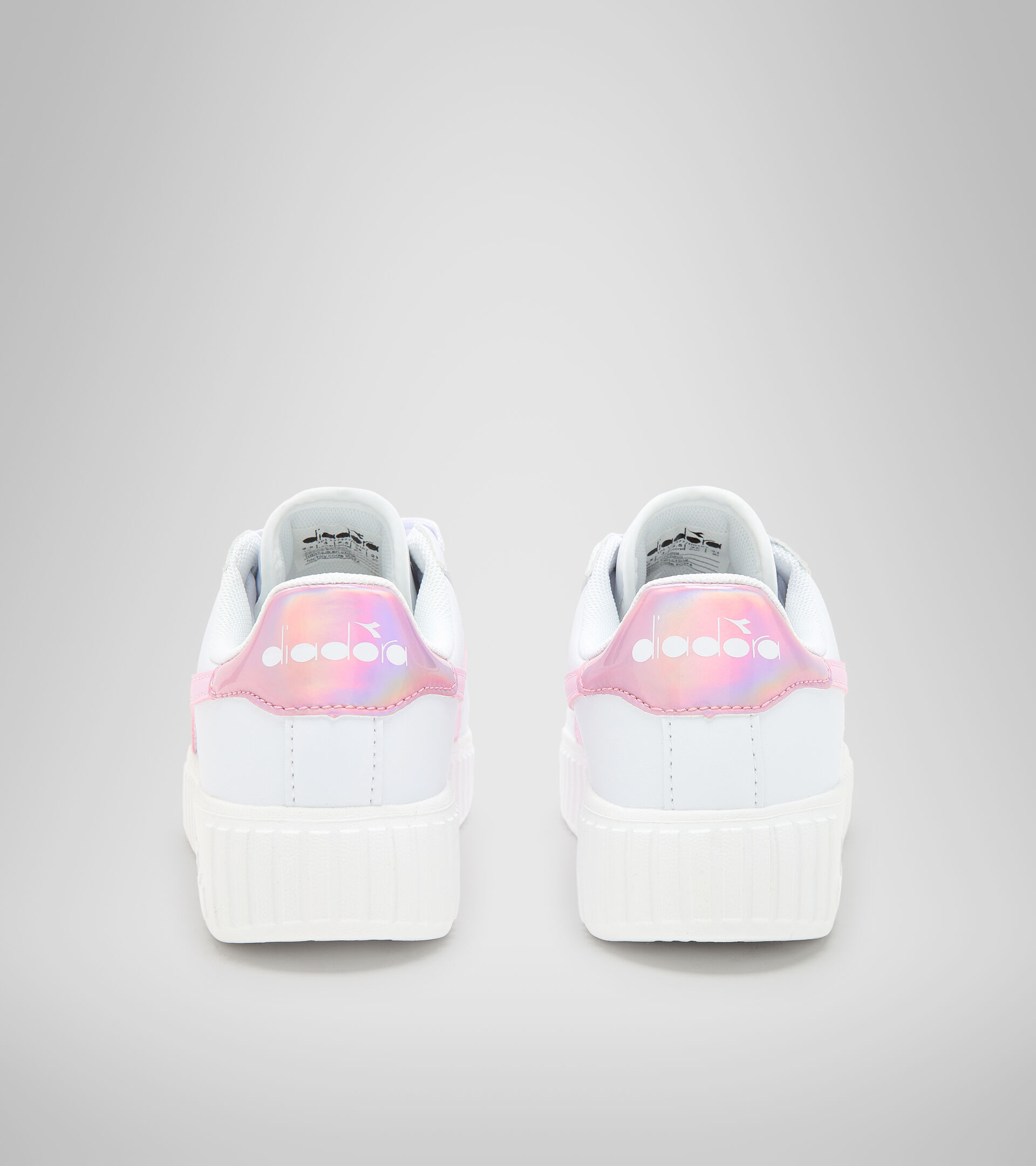 Sports shoes - Kids 4-8 years GAME STEP PS WHITE/METALIZED PINK - Diadora