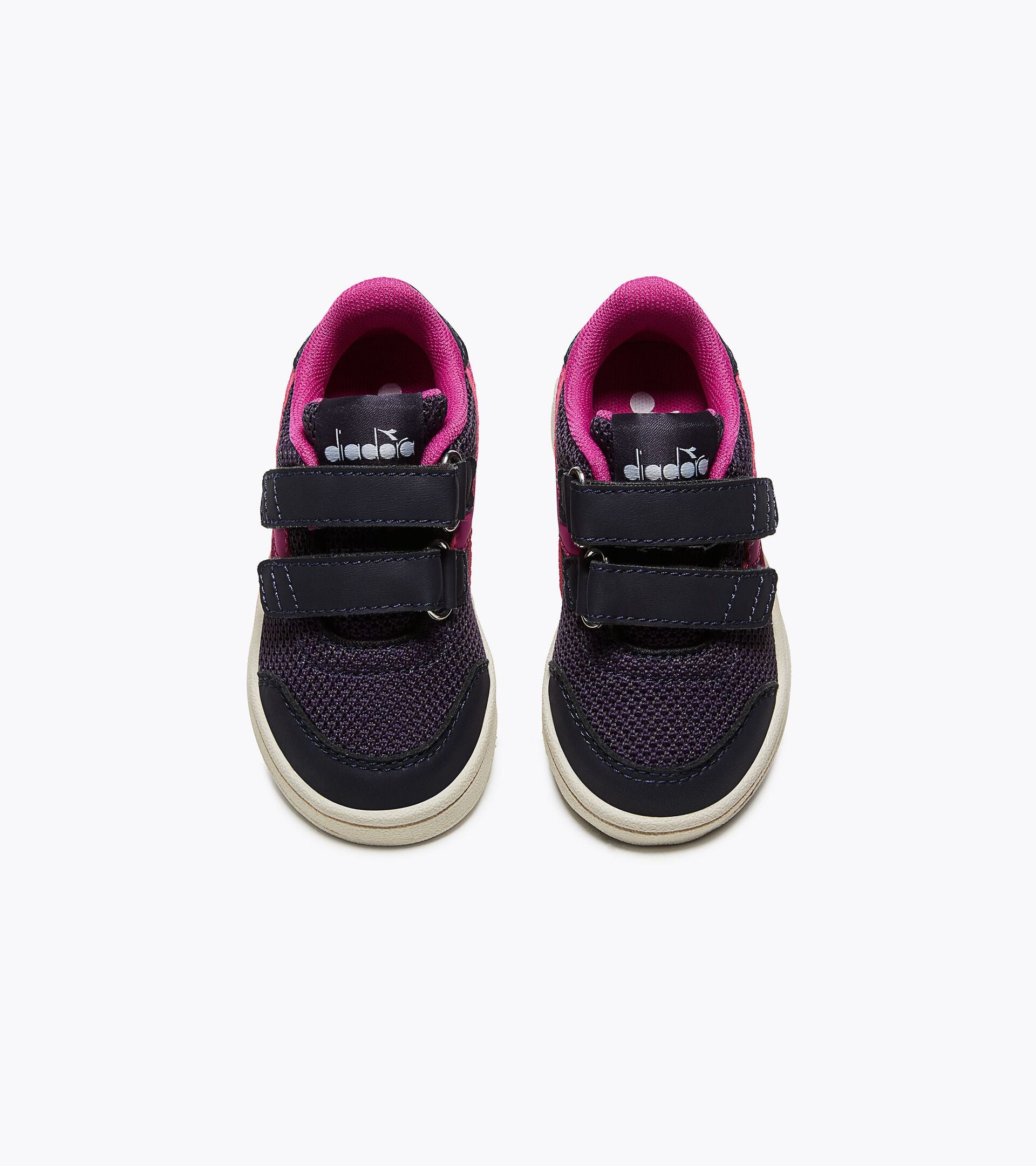 Zapatilla - Ni&ntilde;os y ni&ntilde;as - 1-4&nbsp;a&ntilde;os BONNY MESH TD HIERRO NUEVE/ROJO FRAMBUESA - Diadora