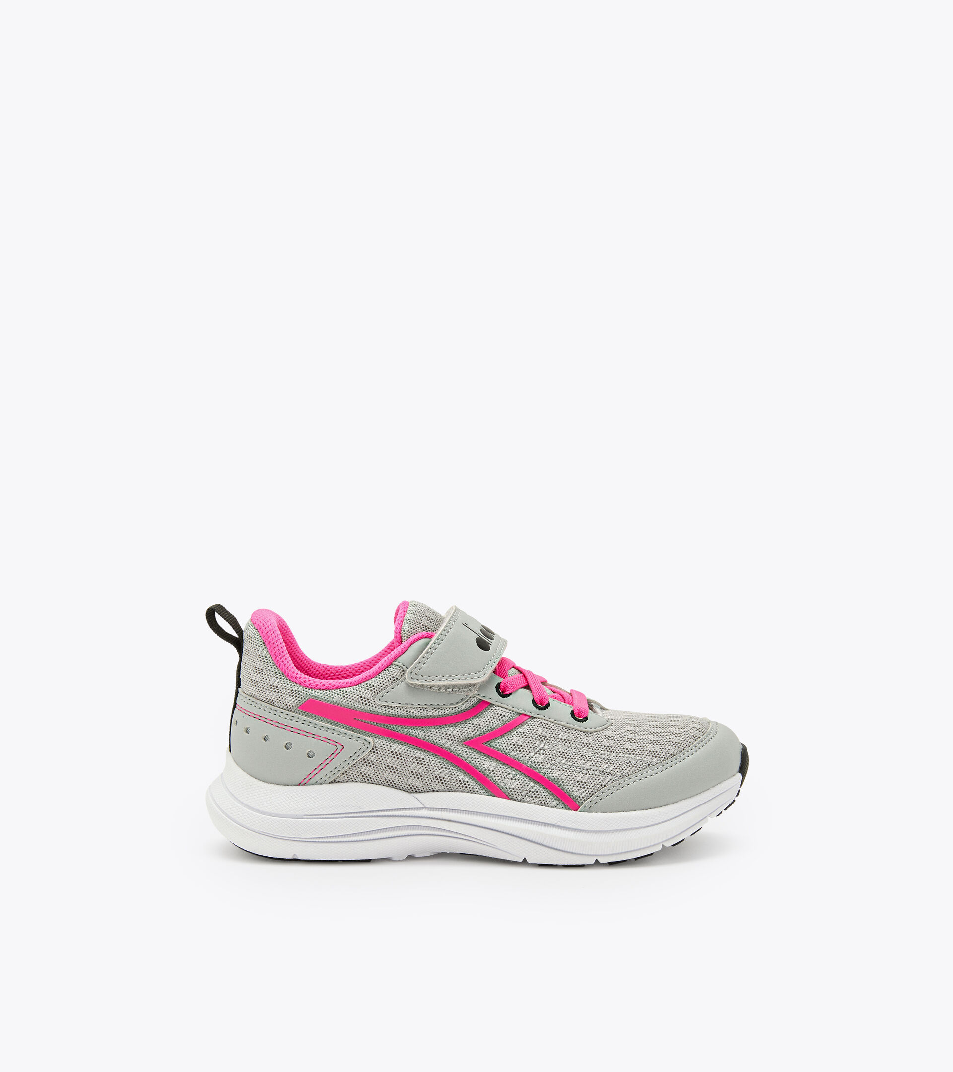 Junior running shoes SNIPE JR SILVER DD/PINK FLUO - Diadora