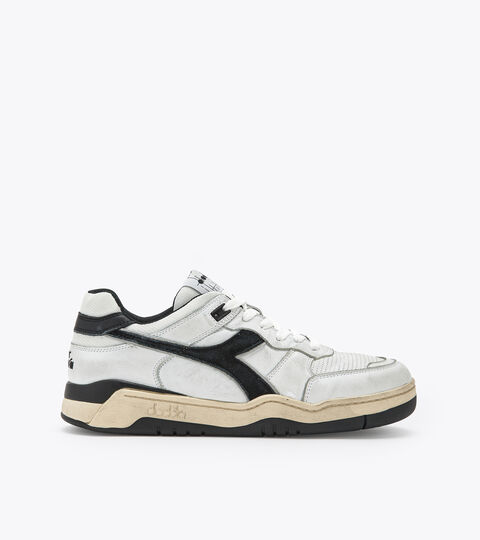 Made in Italy Heritage shoe - Gender neutral B.560 USED WHITE/BLACK - Diadora