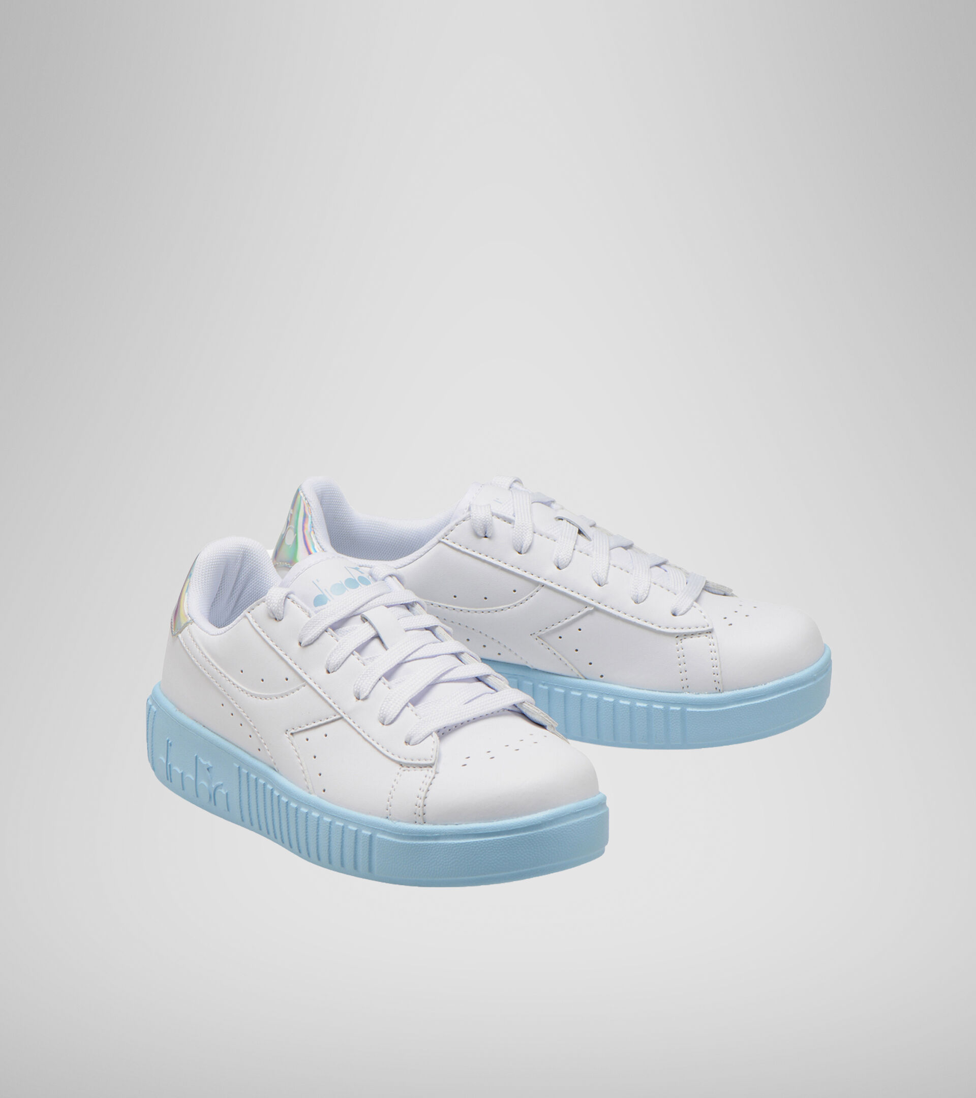 Chaussures de sport - Jeunes 8-16 ans GAME STEP GS BIANCO/AZZURRO SOGNO - Diadora