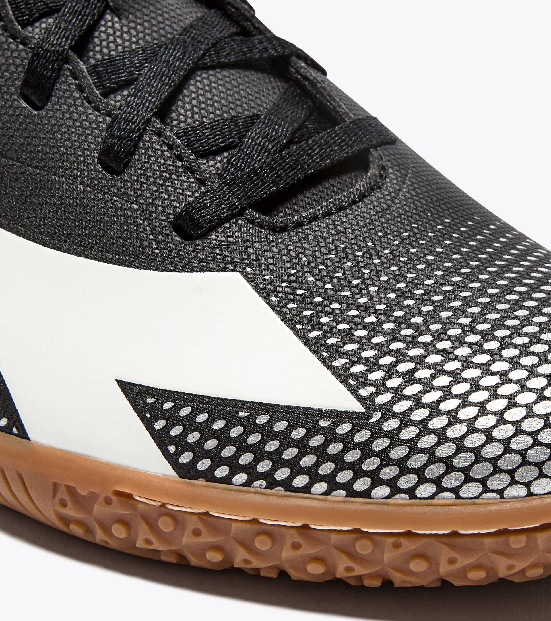 Bota de f&uacute;tbol sala - Hombre PICHICHI 8 IDR NEGRO/BLANCO - Diadora