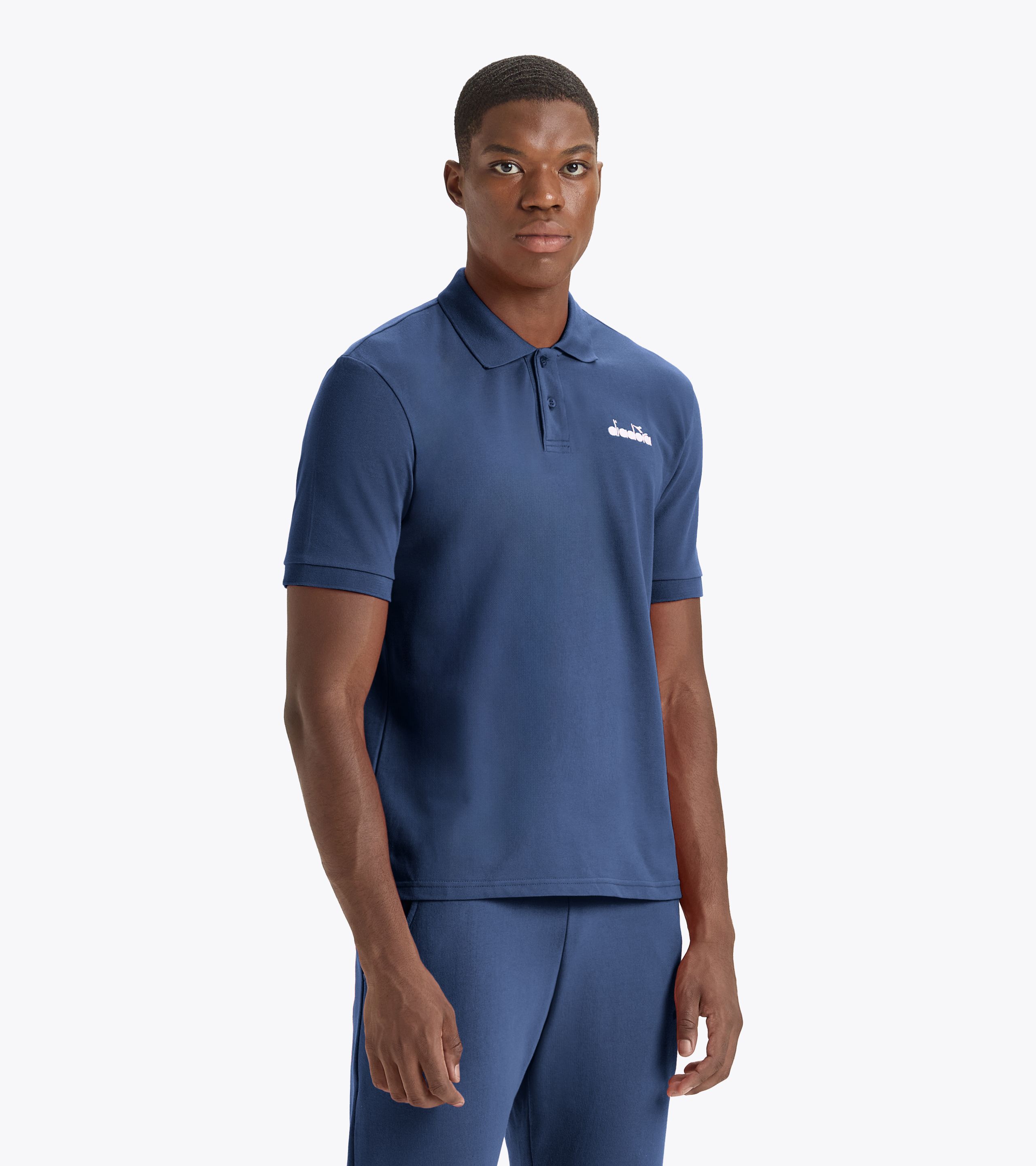 Navy women's polo shirts online