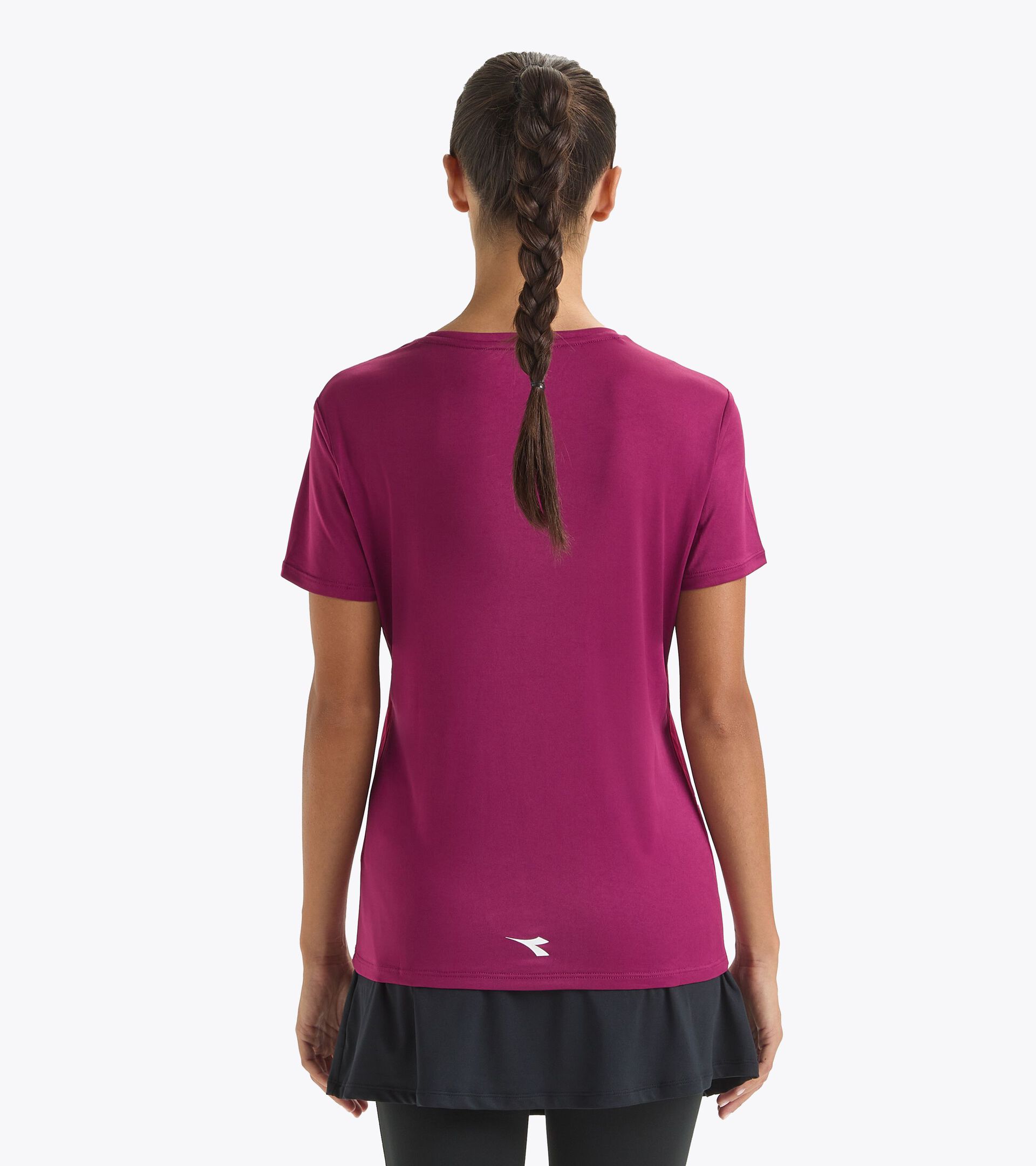 Tennis-T-Shirt - Damen L. SS T-SHIRT BOYSENBEERE - Diadora