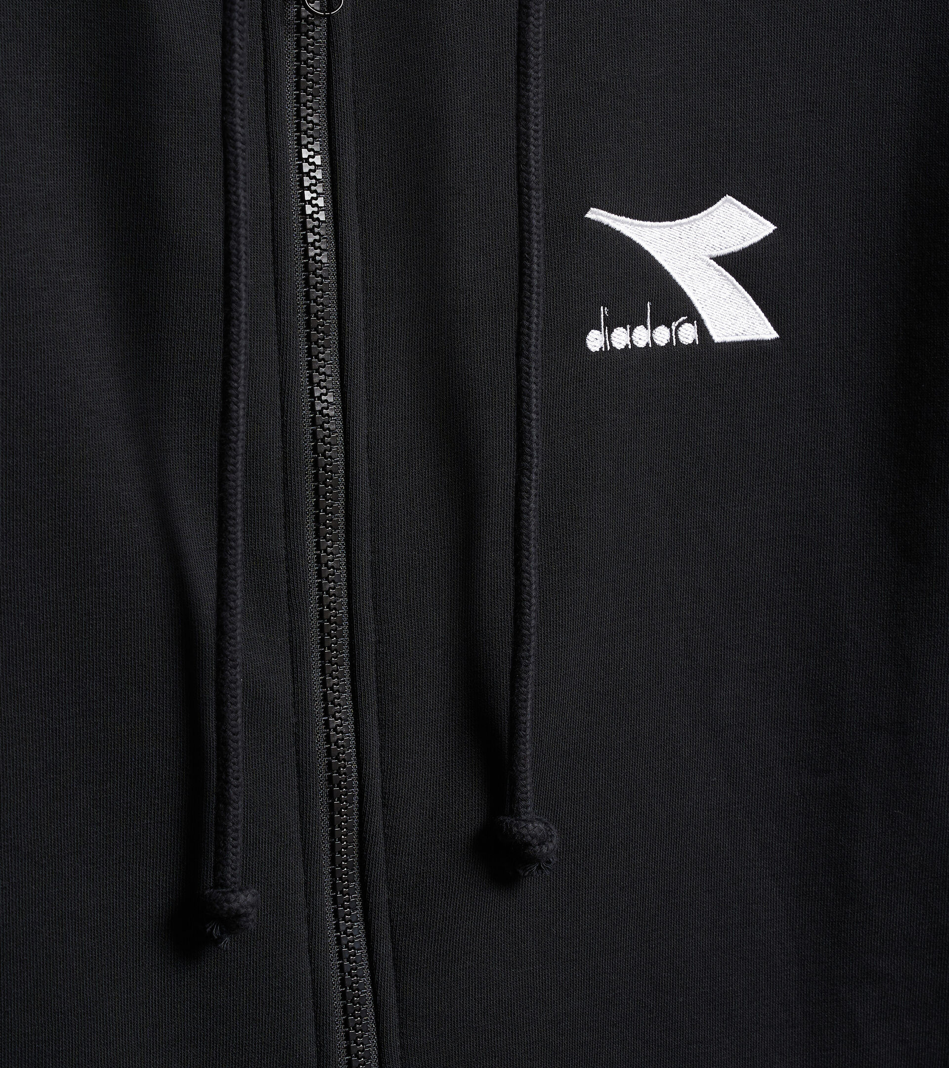Hoodie - Herren HOODIE FZ CORE SCHWARZ - Diadora