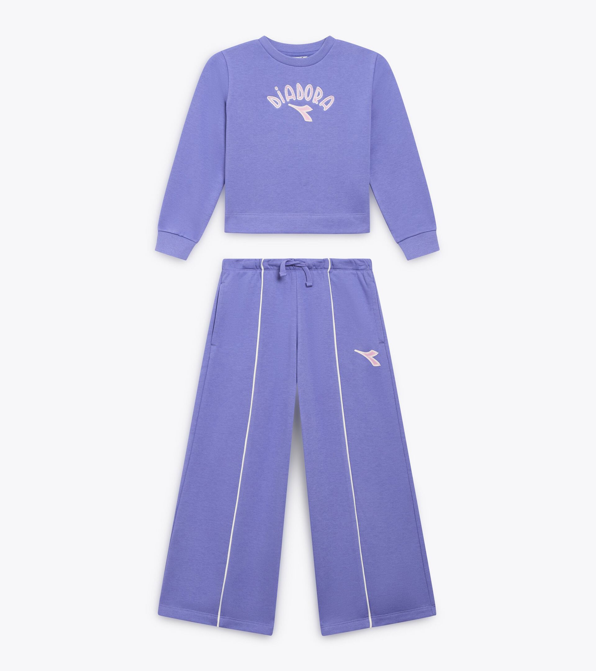 Ensemble survêtement - Ado fille JG. TRACKSUIT (BR) IRIS FLEUR - Diadora