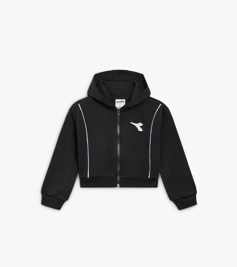 JG. HOODIE FZ LOGO, BLACK Hoodie - Regular Fit - Girl
JG. HOODIE FZ LOGO BLACK - Diadora