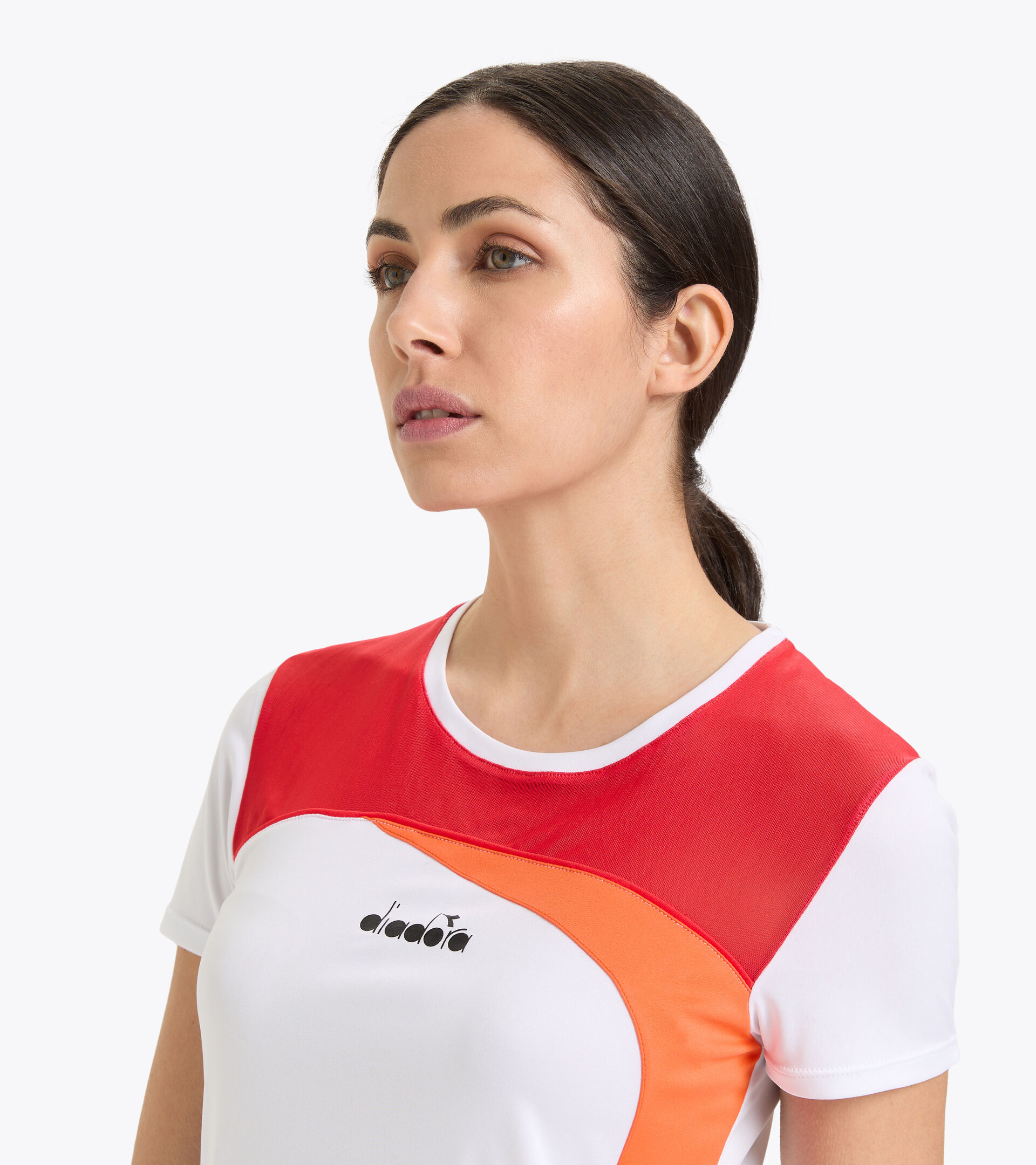 Tennis T-shirt - Women L. SS T-SHIRT OPTICAL WHITE - Diadora