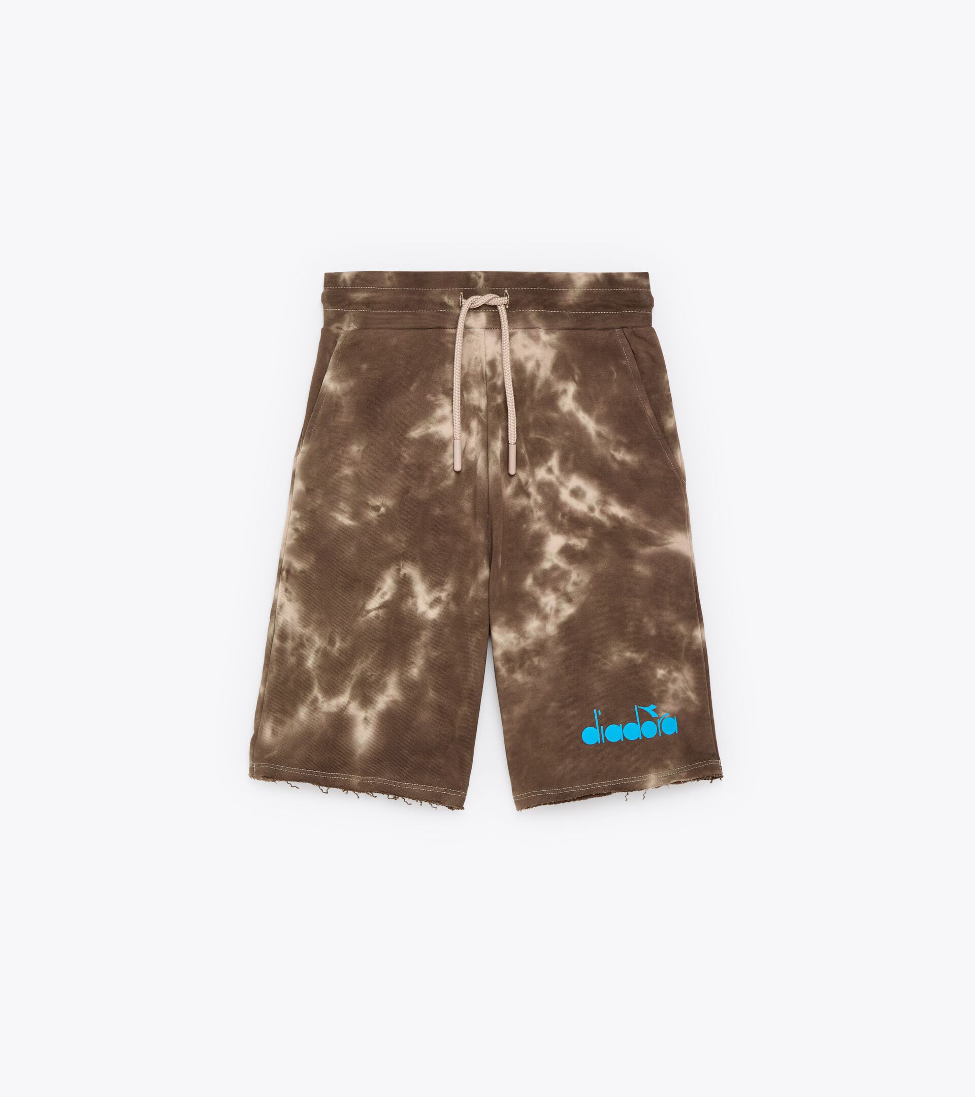 Shorts aus 100 % Baumwolle - Junge JB.BERMUDA TIE DYE WARM TAUPE - Diadora