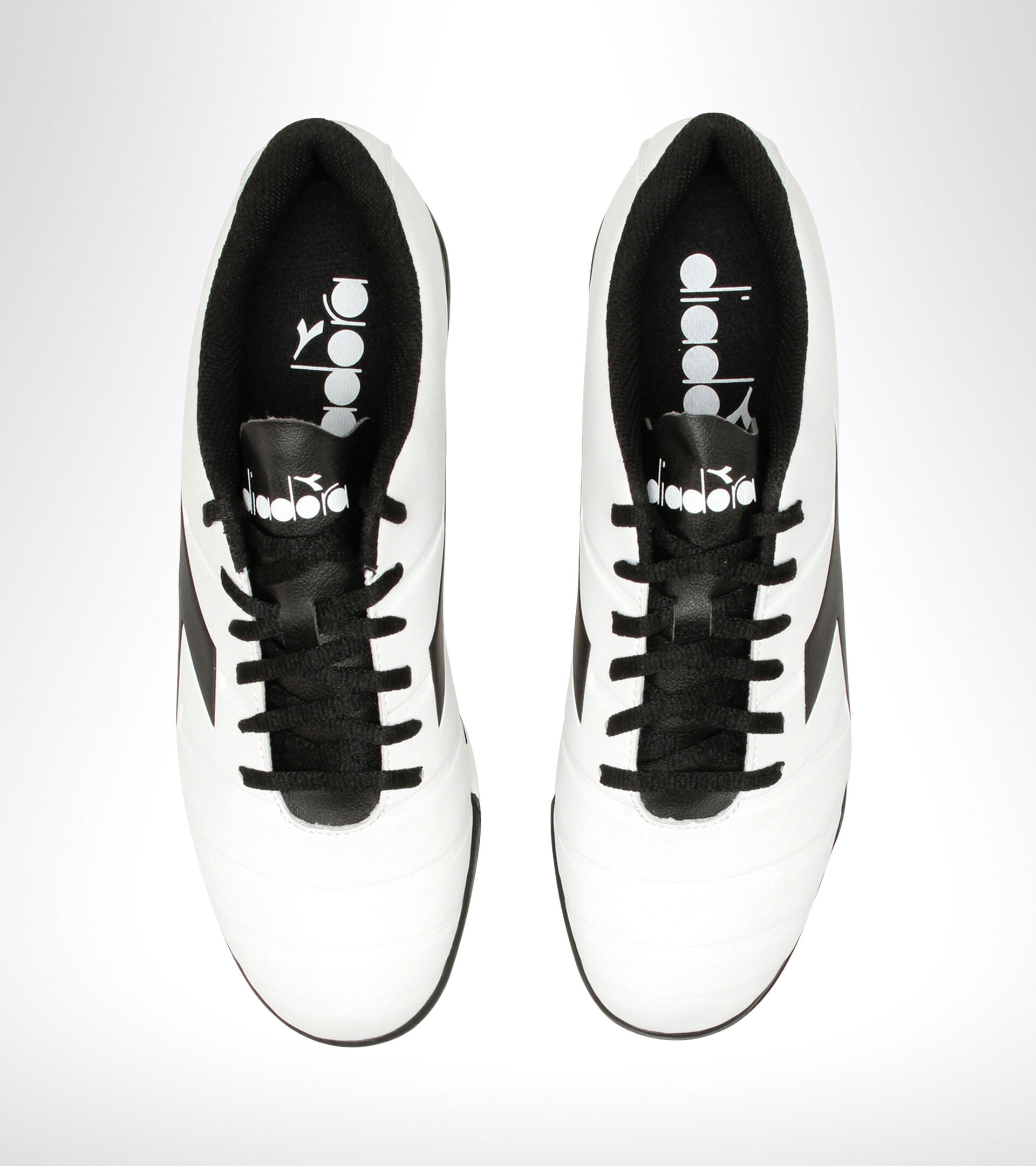 Botas de fútbol para terrenos duros y césped artificial PICHICHI 3 TF BLANCO/NEGRO - Diadora