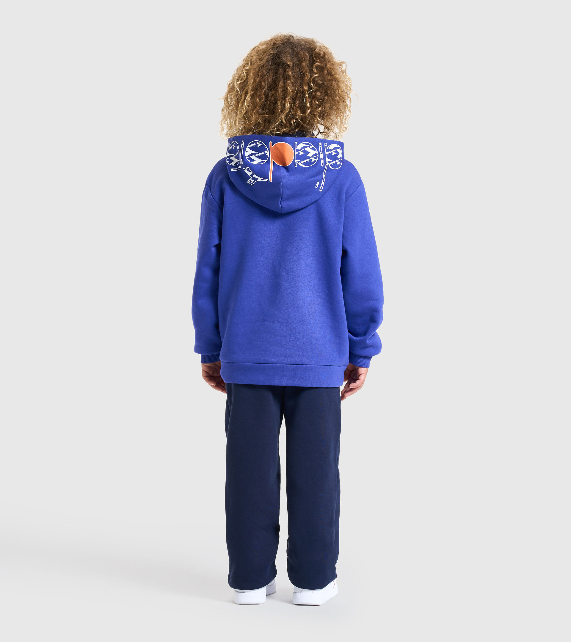 Tracksuit - Kids JB.TRACKSUIT HD FZ HOOPLA BLUE REGISTA - Diadora