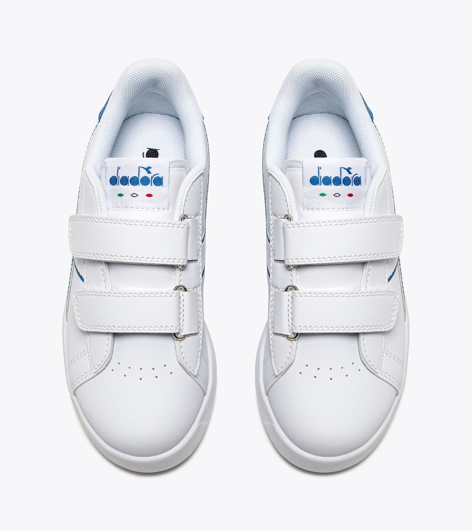 Scarpa sportiva - Bambini/e 4-8 anni GAME P PS BIANCO/BLU VALLARTA - Diadora