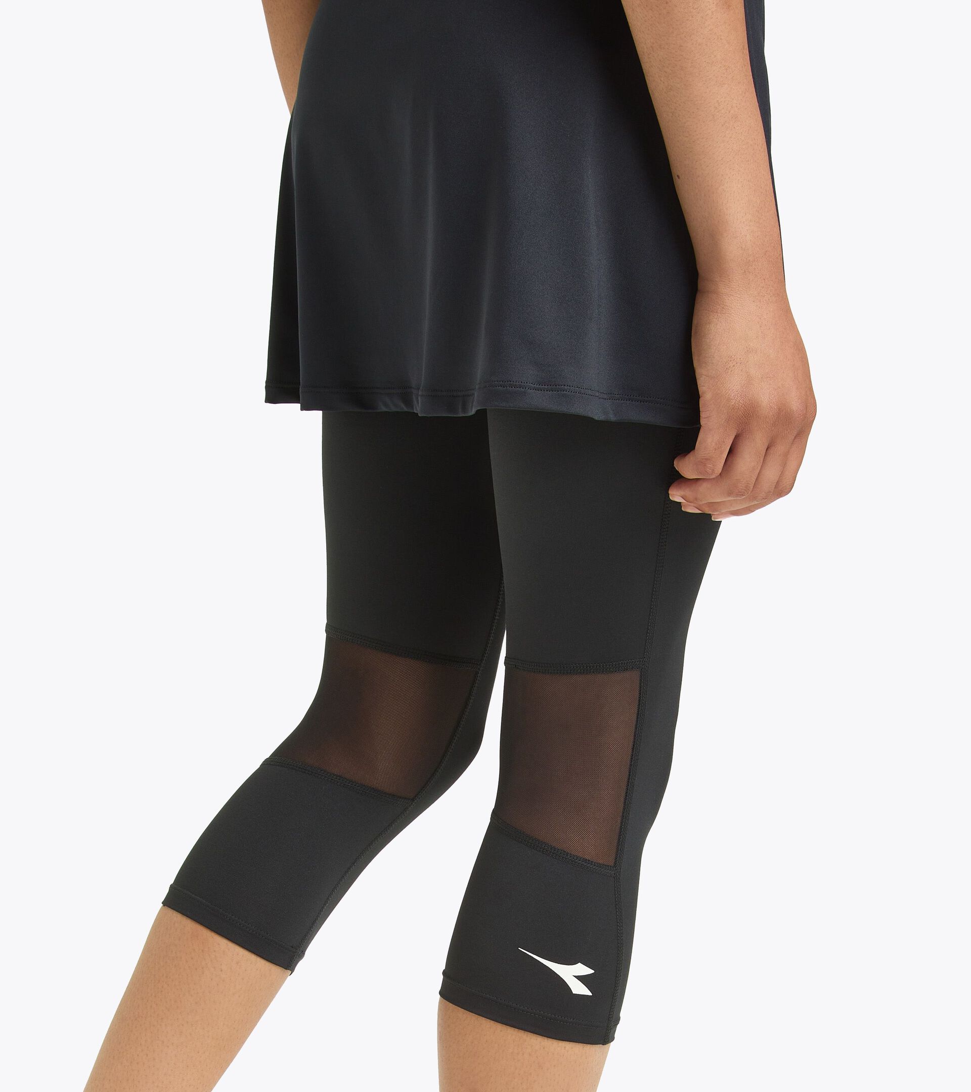 Tennis skirt - Women L. POWER SKIRT BLACK - Diadora