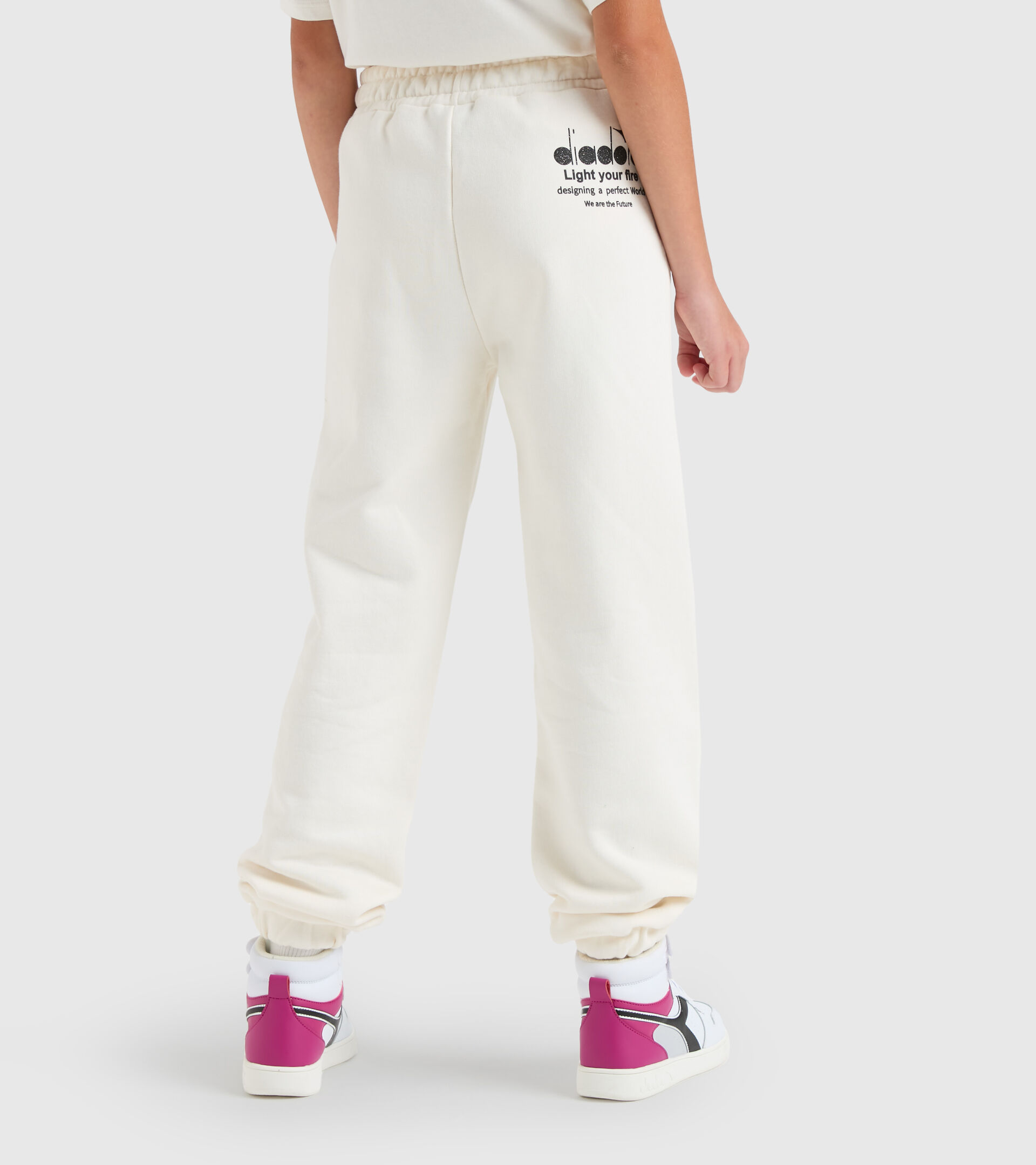 Trainingsanzug Relaxed-fit - Mädchen JG.PANTS CUFF D GELBCREME - Diadora