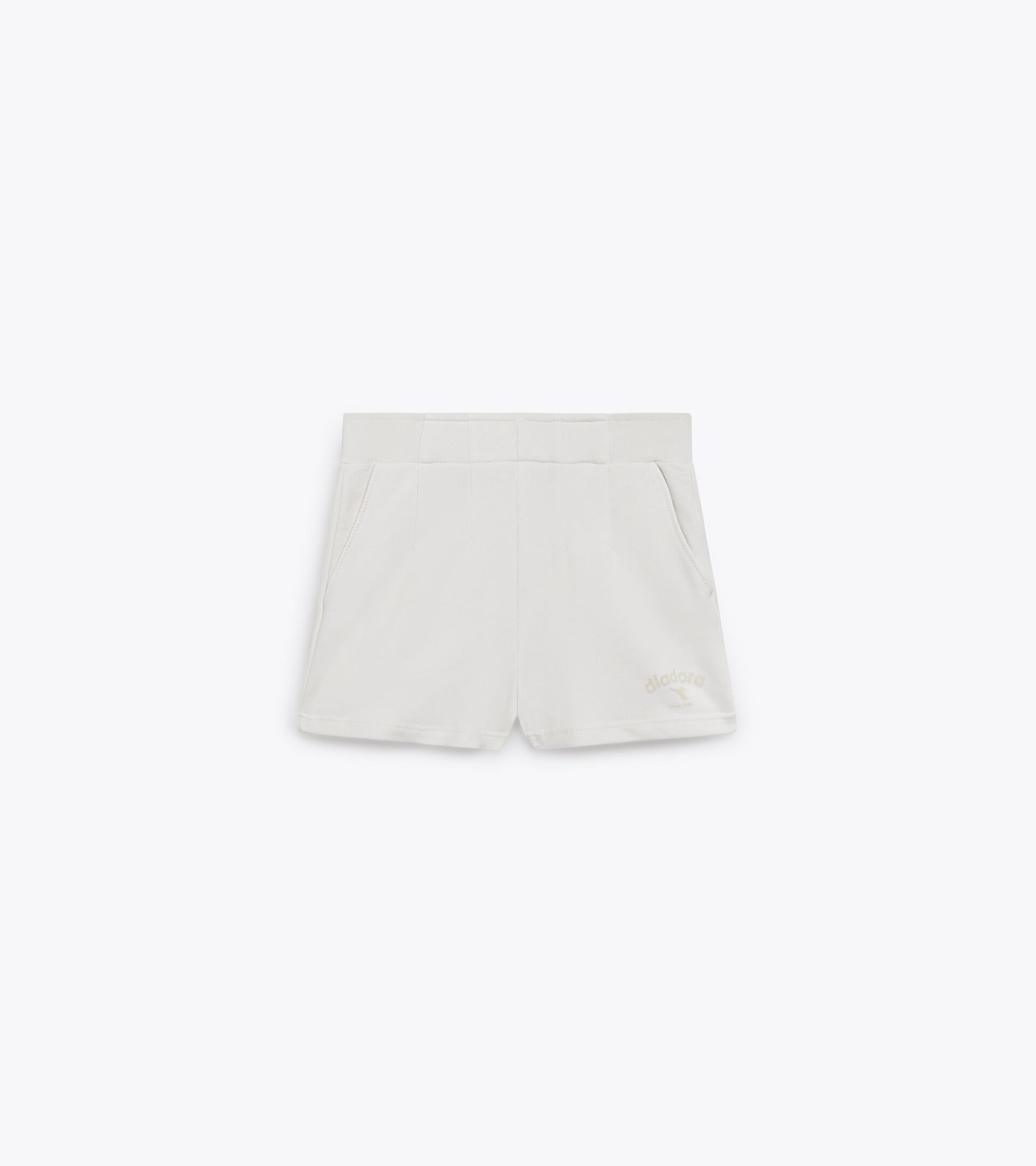 Pantalones cortos - Mujer L. SHORTS ATHL. LOGO BLANCA LECHE - Diadora