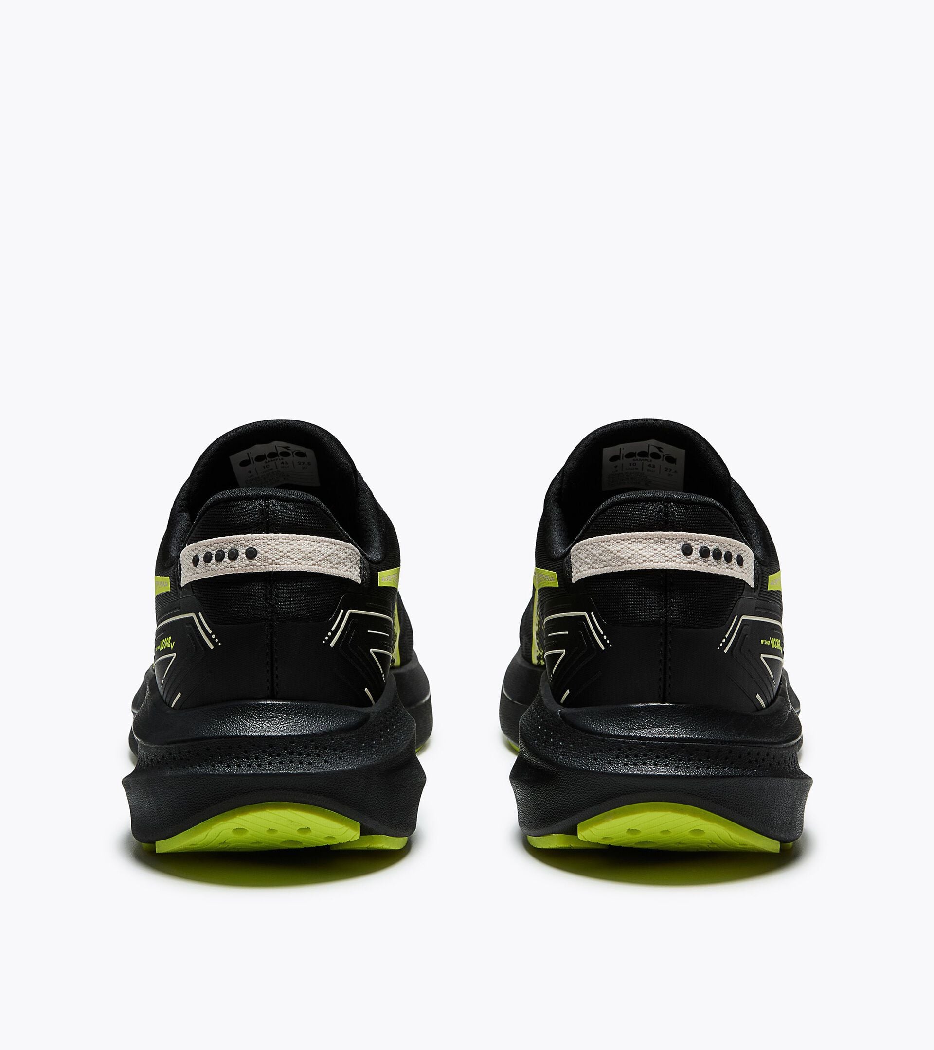 Running shoe - Stability and protection - Men&rsquo;s MYTHOS BLUSHIELD VIGORE V BLACK /EVENING PRIMROSE - Diadora