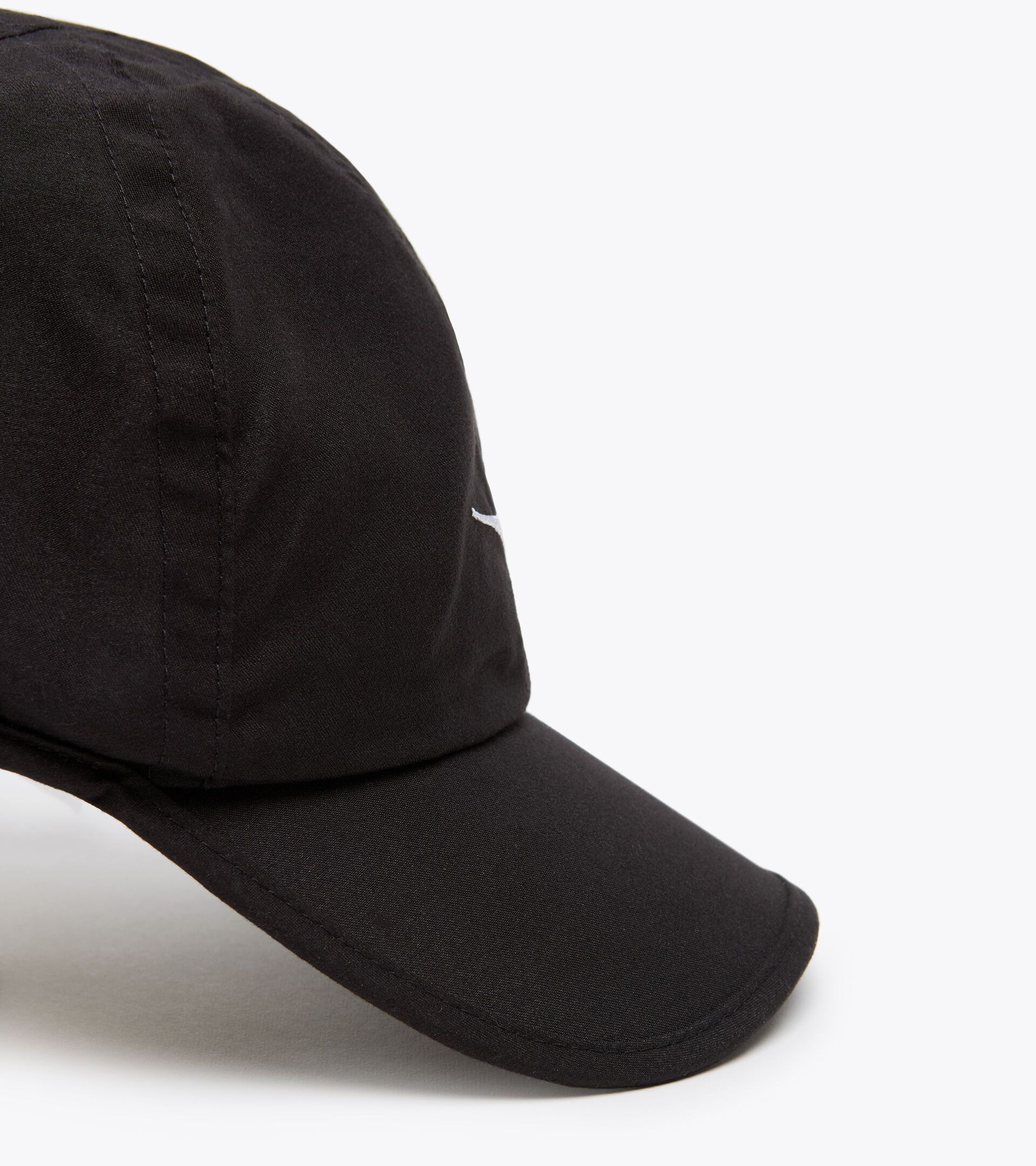Tenniskappe - Unisex ADJUSTABLE CAP BLACK/OPTICAL WHITE - Diadora