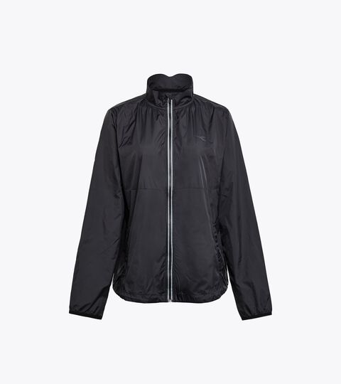 Windproof jacket - Women  L. PACKABLE WIND JACKET BLACK - Diadora