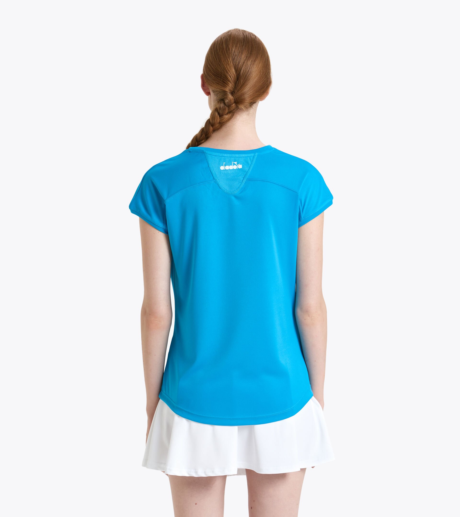 Tennis-T-Shirt - Damen L. T-SHIRT TEAM KONIGSBLAU FLUO - Diadora