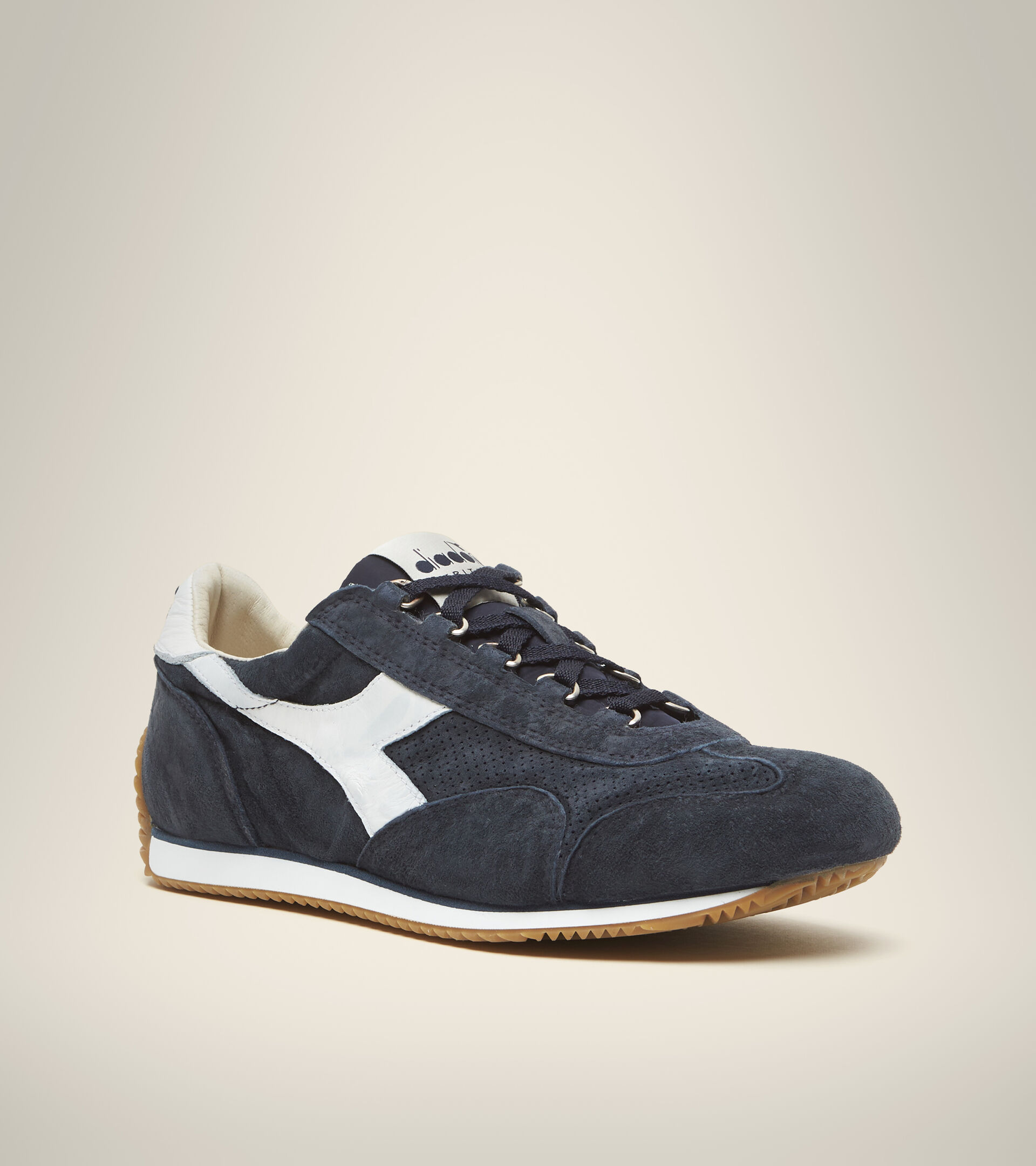 Heritage shoe - Unisex EQUIPE SUEDE SW BLUE DENIM/WHITE - Diadora