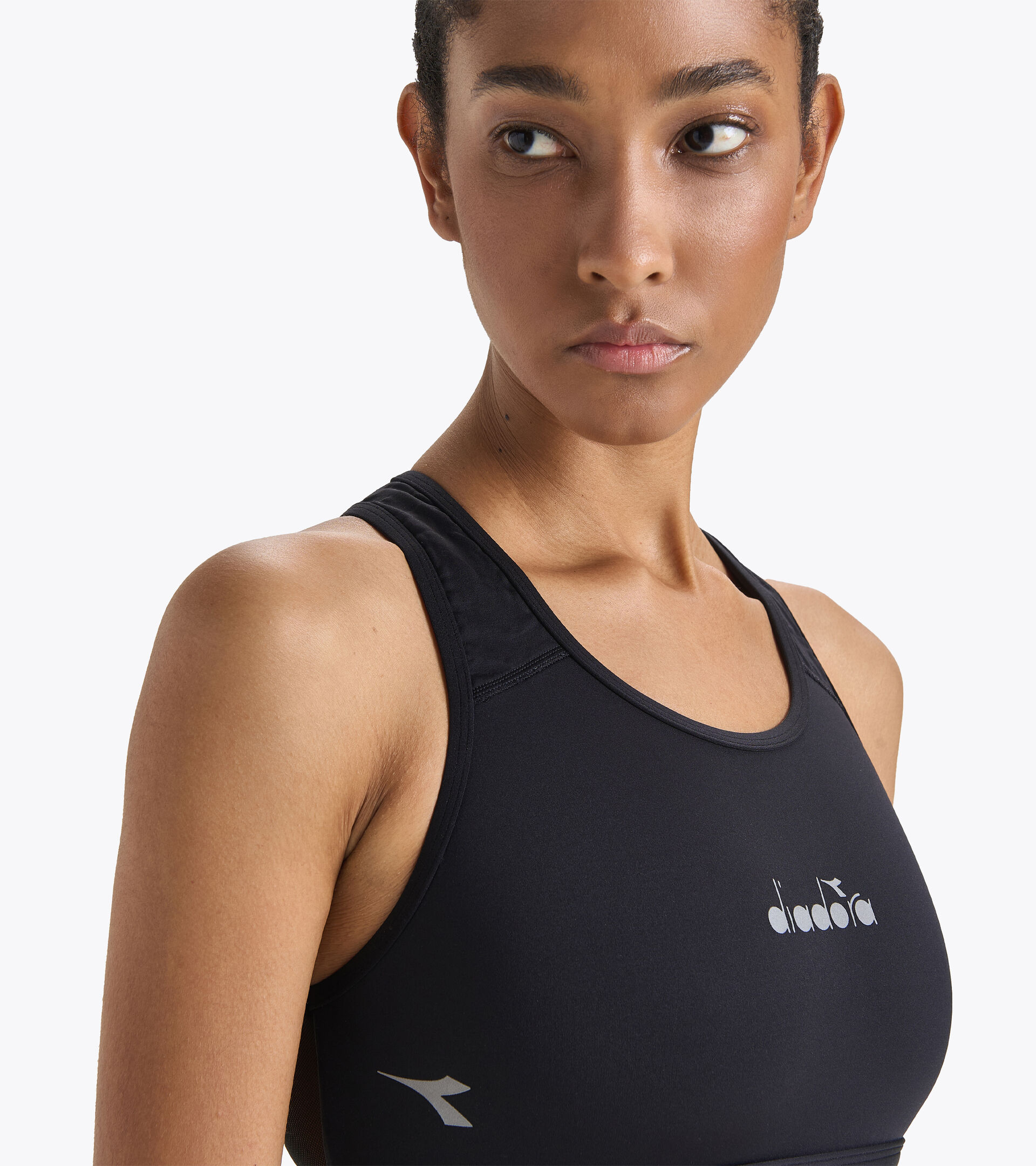 Soutien-gorge à maintien moyen - Femme L. MEDIUM BRA NOIR - Diadora