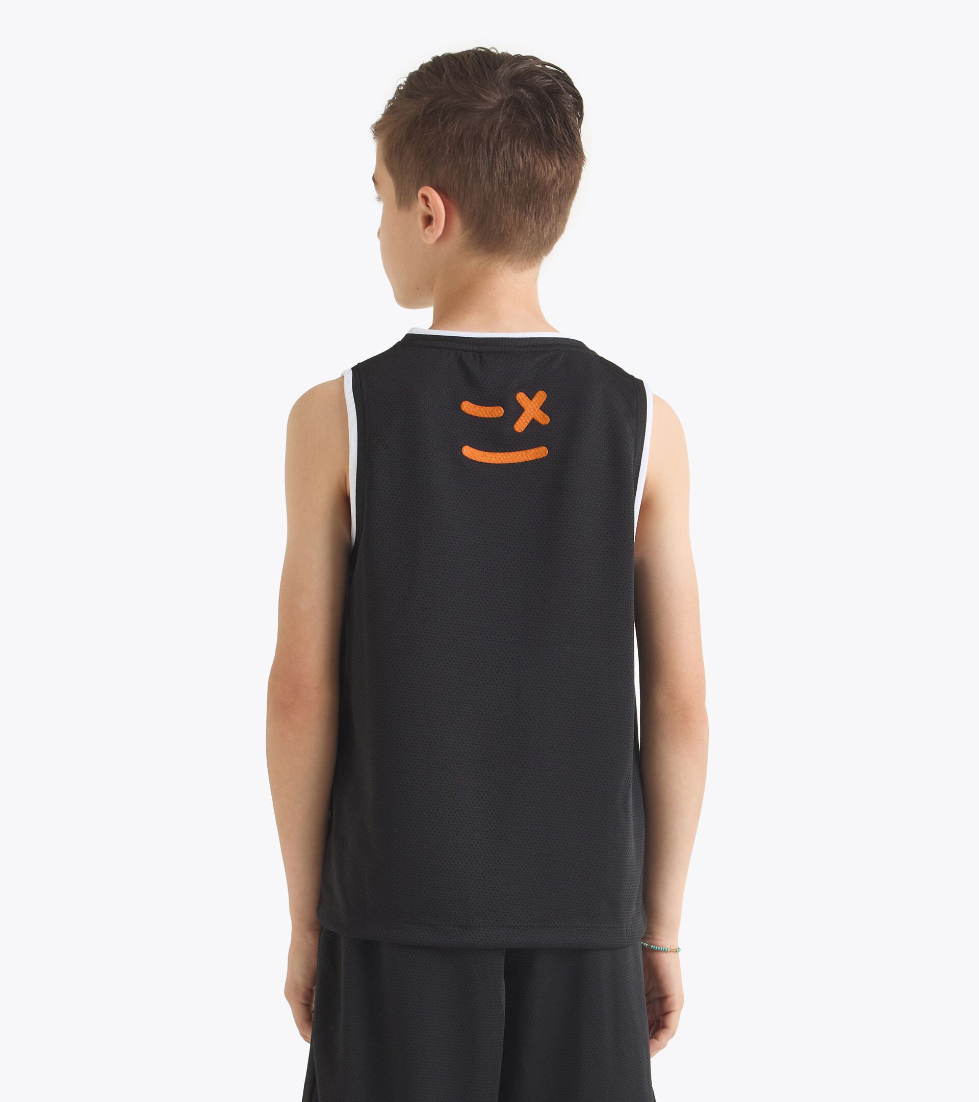 Sport tank - Fit comfort - Boy JB. TANK BSKT BALL BLACK - Diadora