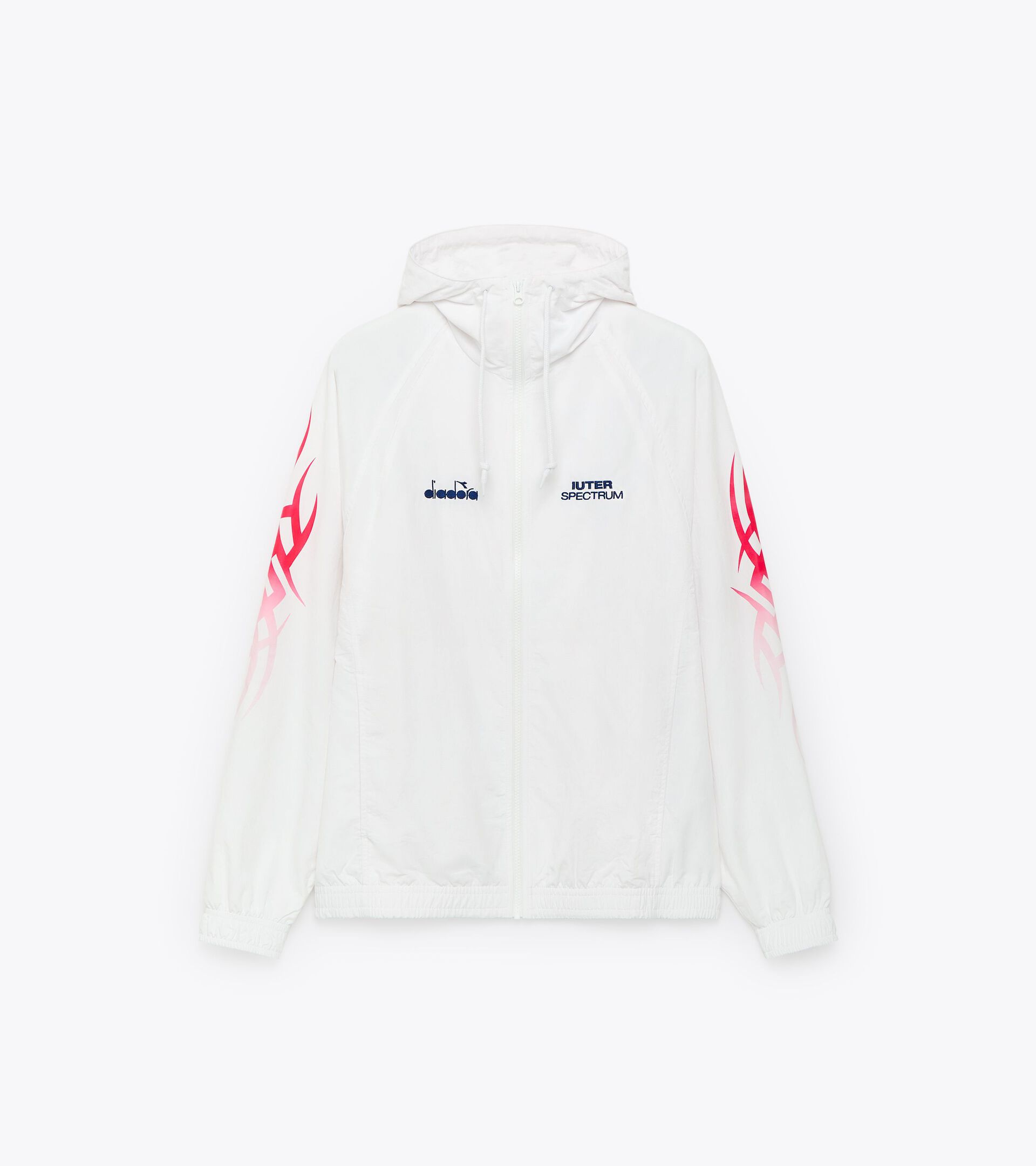 Chaqueta cortavientos IUTER x diadora x SPECTRUM - Unisex TRACK JACKET PIRATI BLANCO VIVO - Diadora